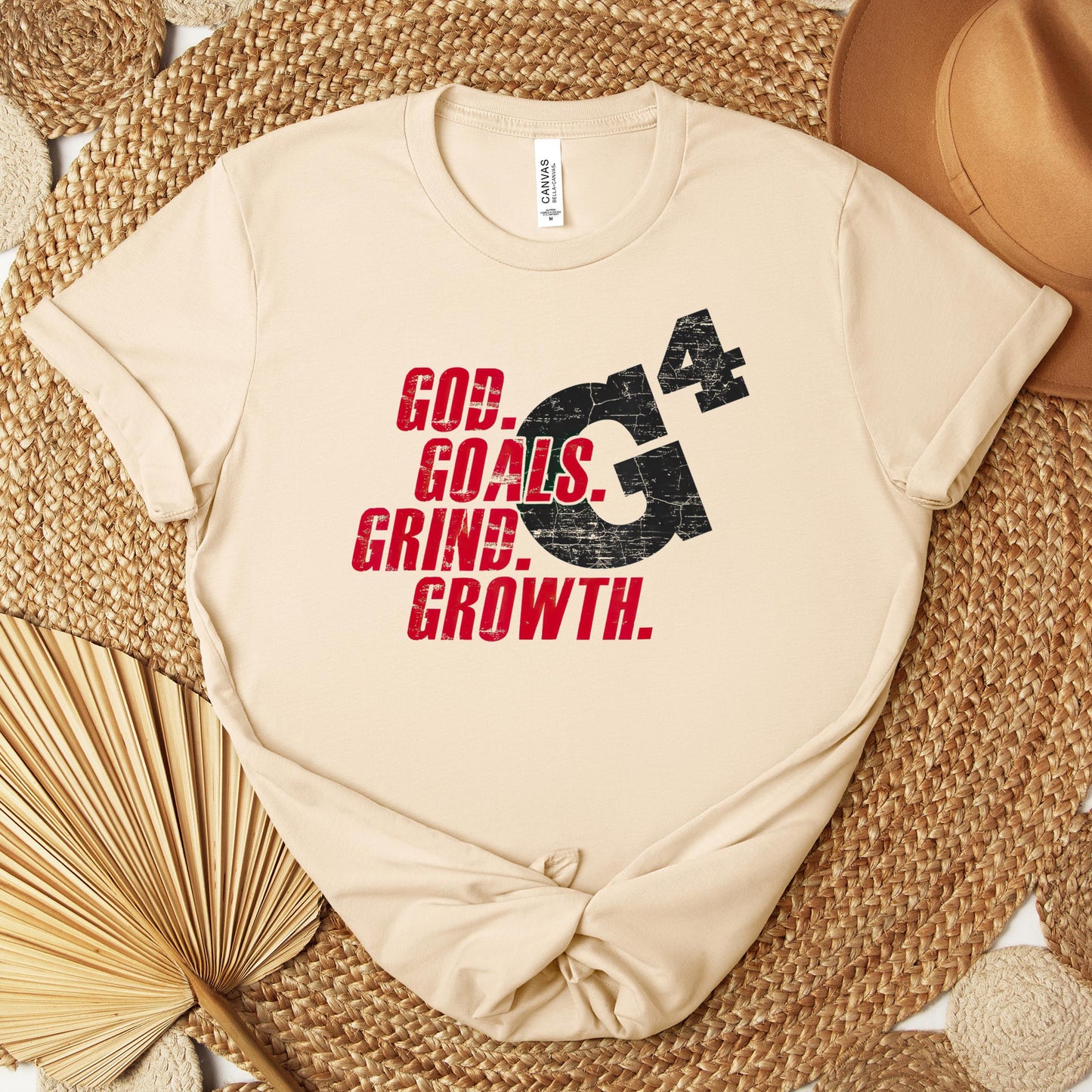 G4 God Goals Grind Growth 02 Premium T-shirt