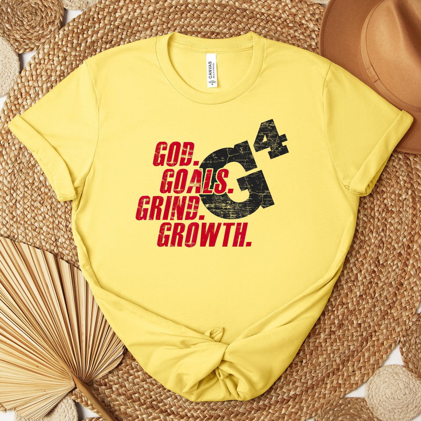 G4 God Goals Grind Growth 02 Premium T-shirt