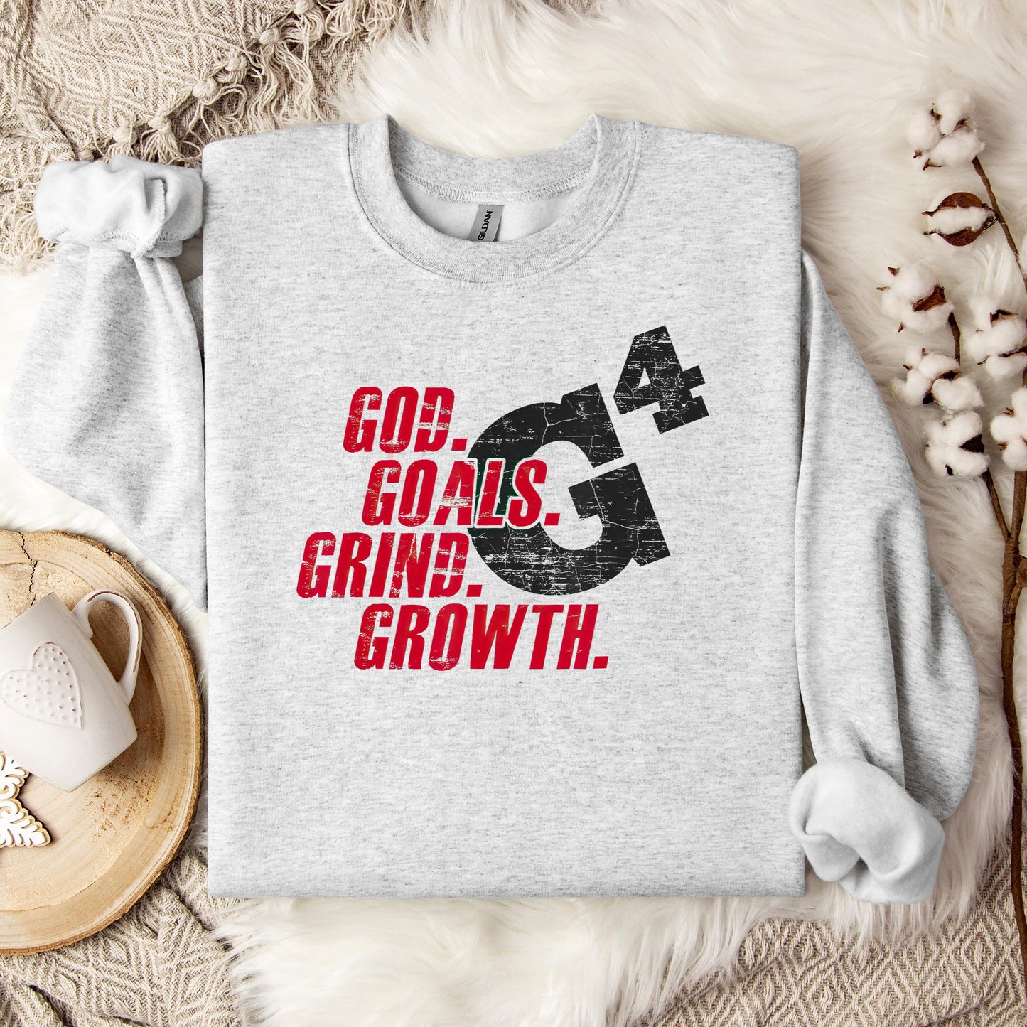 G4 God Goals Grind Growth 02 Sweatshirt