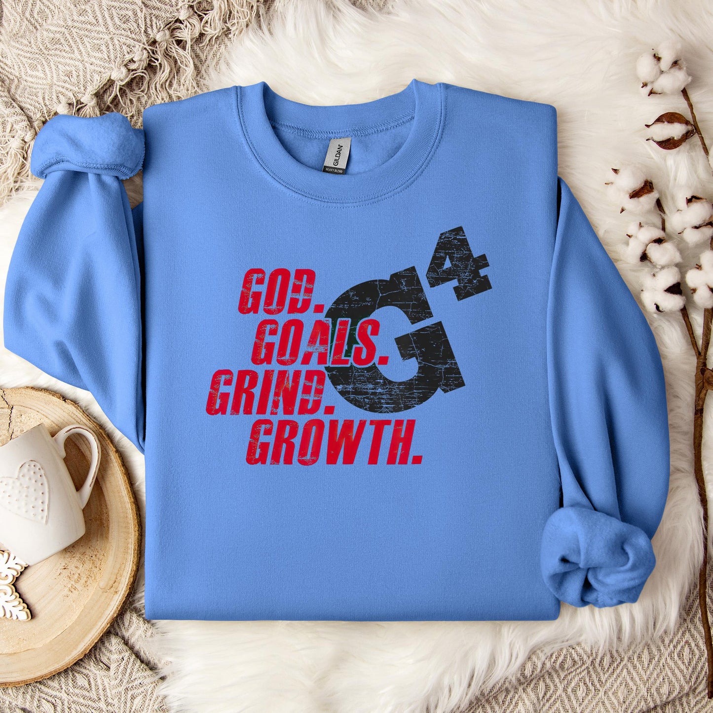 G4 God Goals Grind Growth 02 Sweatshirt