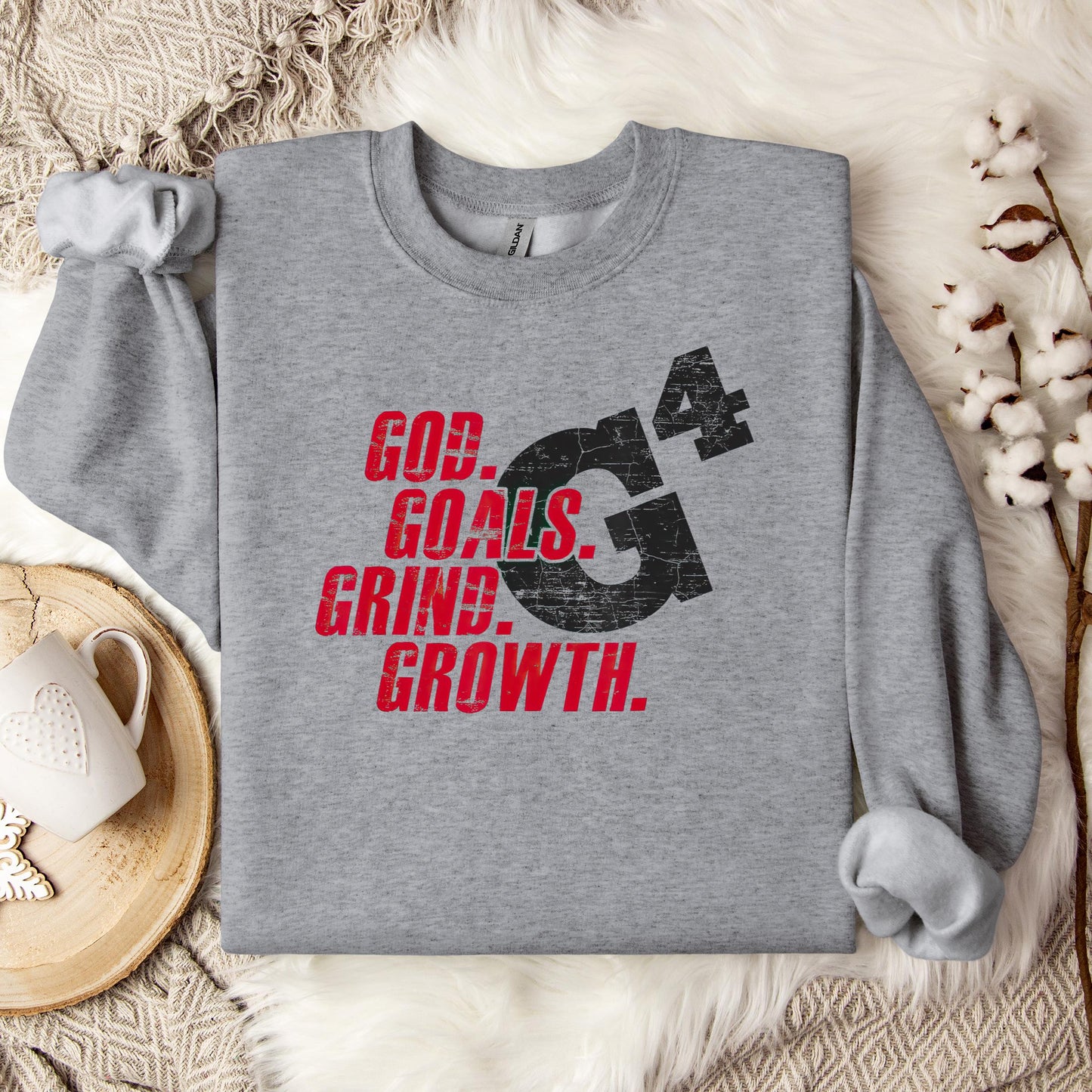 G4 God Goals Grind Growth 02 Sweatshirt