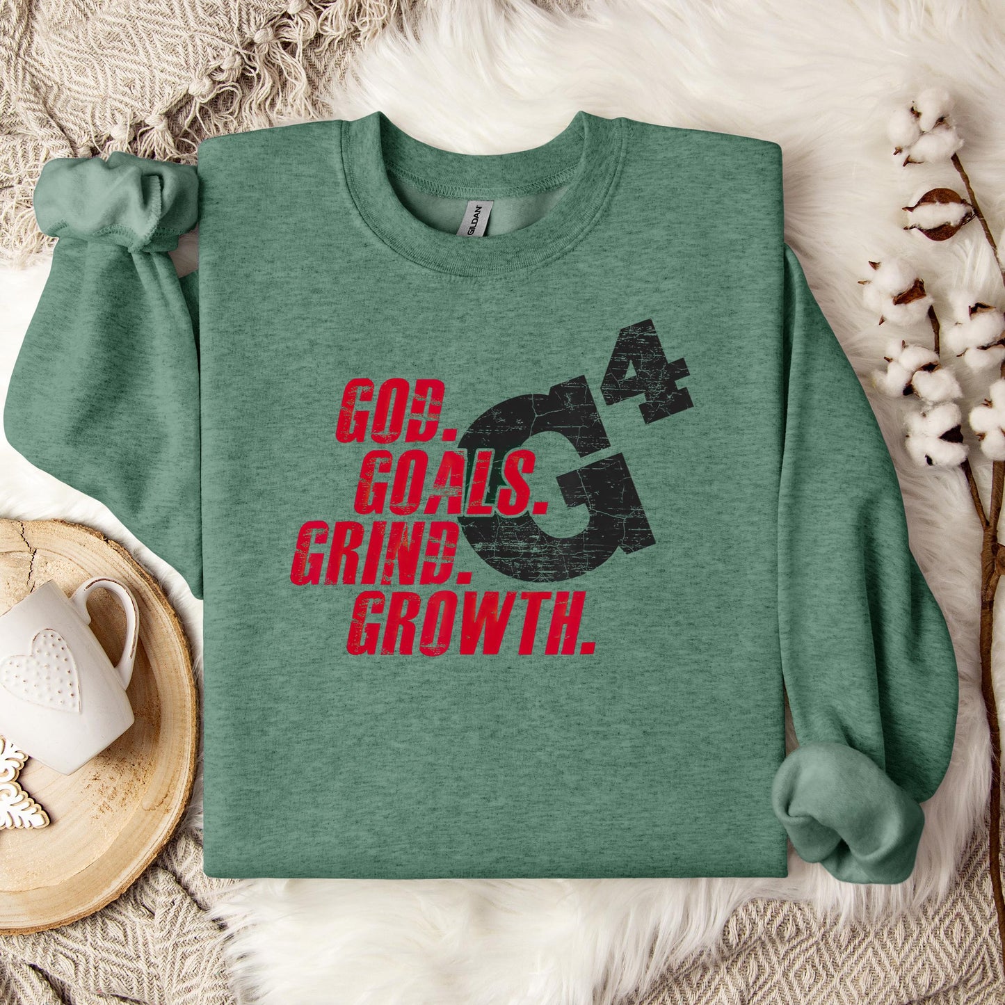 G4 God Goals Grind Growth 02 Sweatshirt