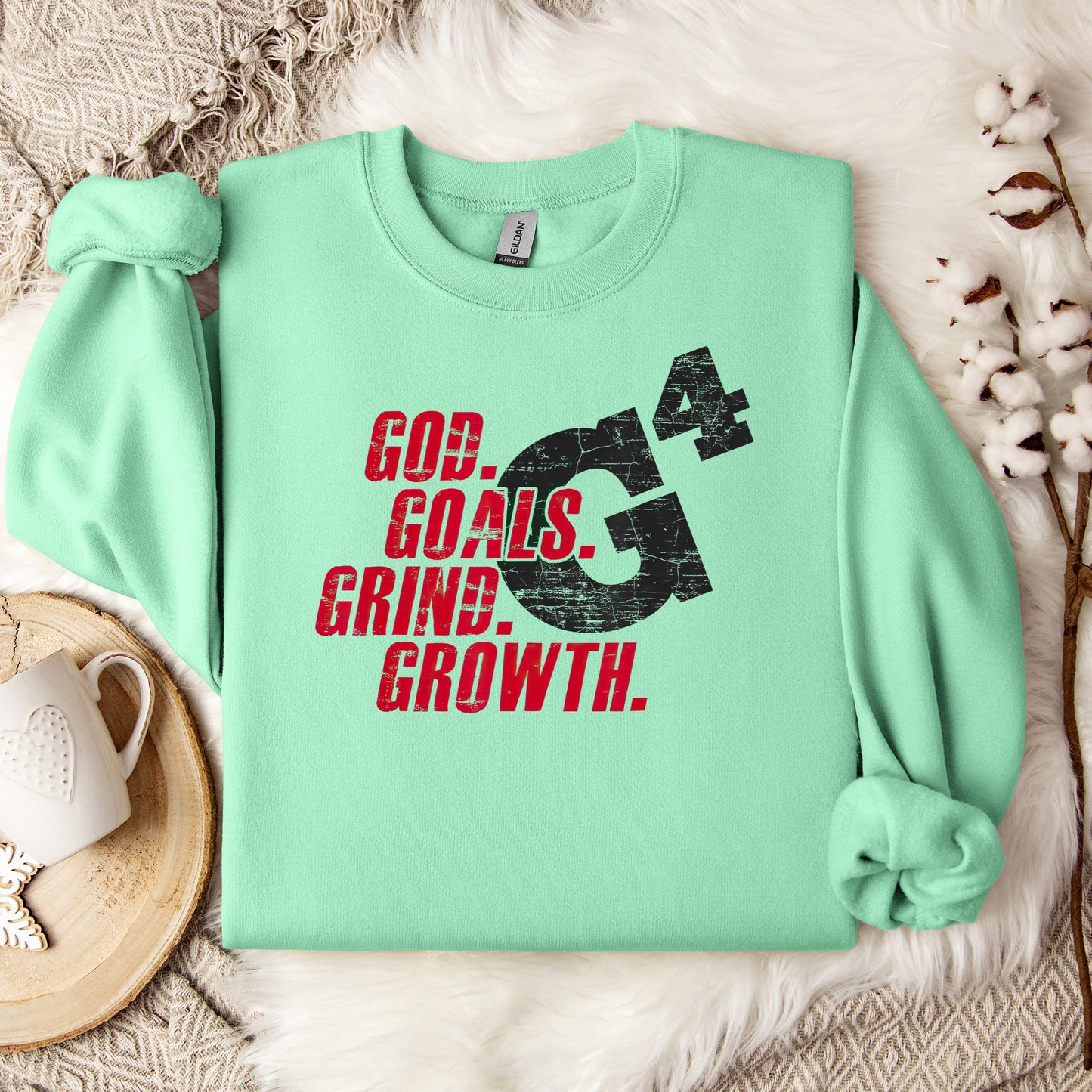 G4 God Goals Grind Growth 02 Sweatshirt