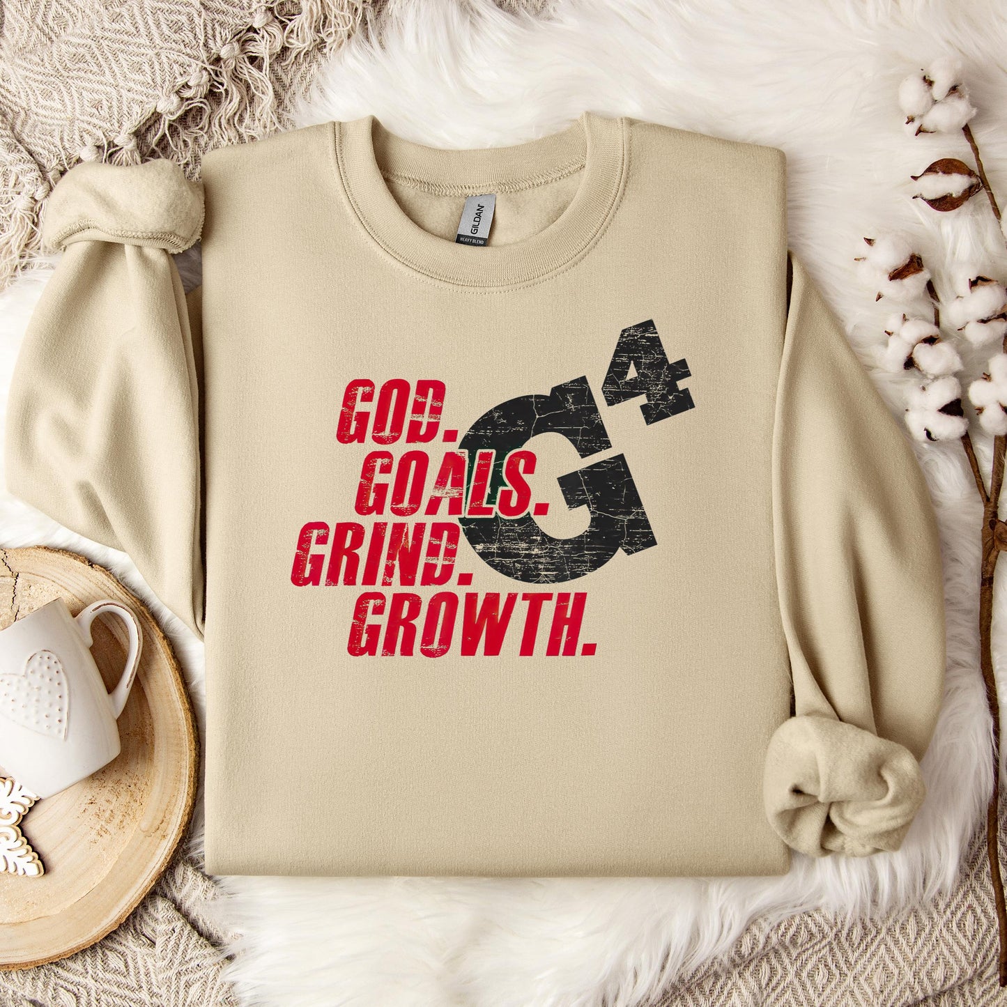 G4 God Goals Grind Growth 02 Sweatshirt