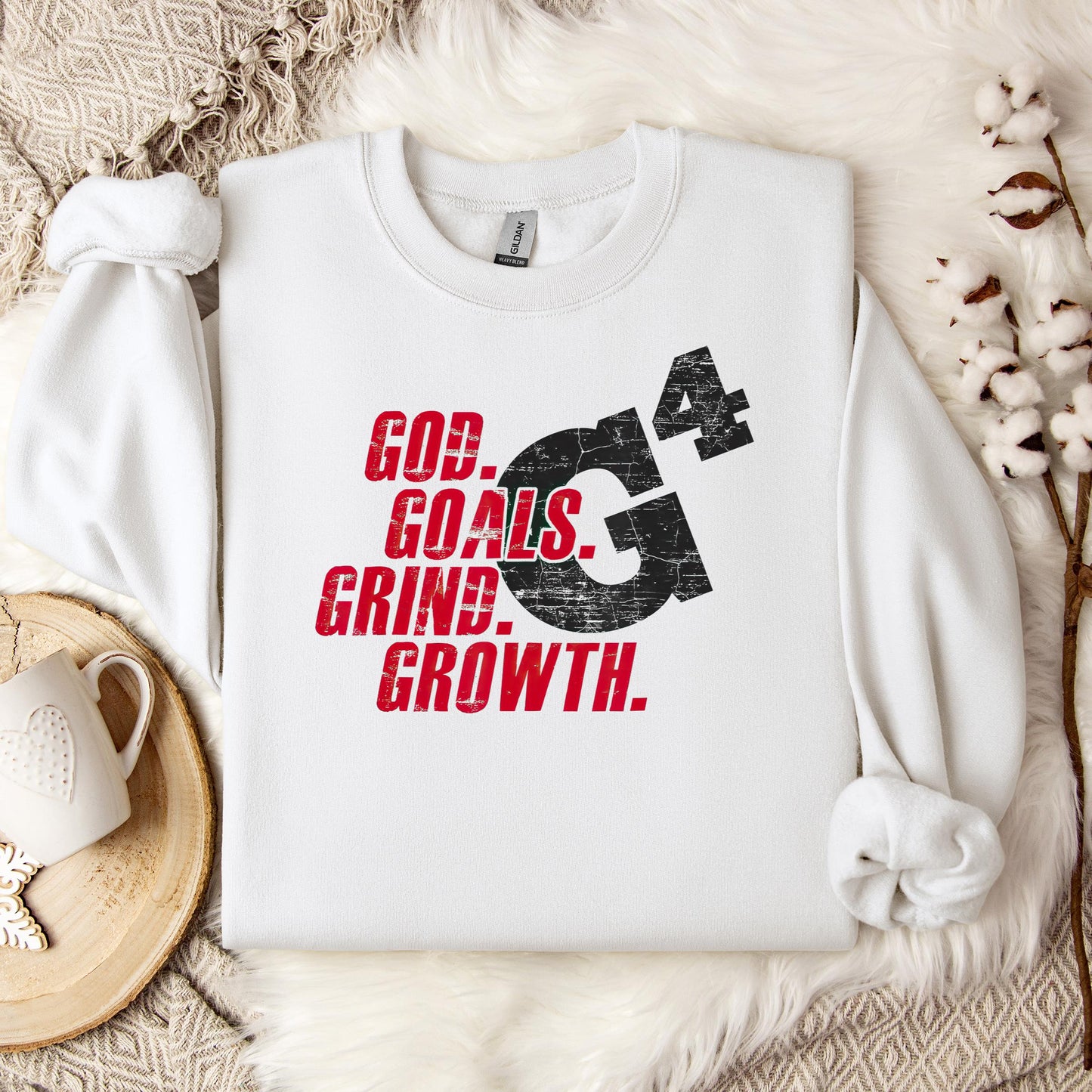 G4 God Goals Grind Growth 02 Sweatshirt