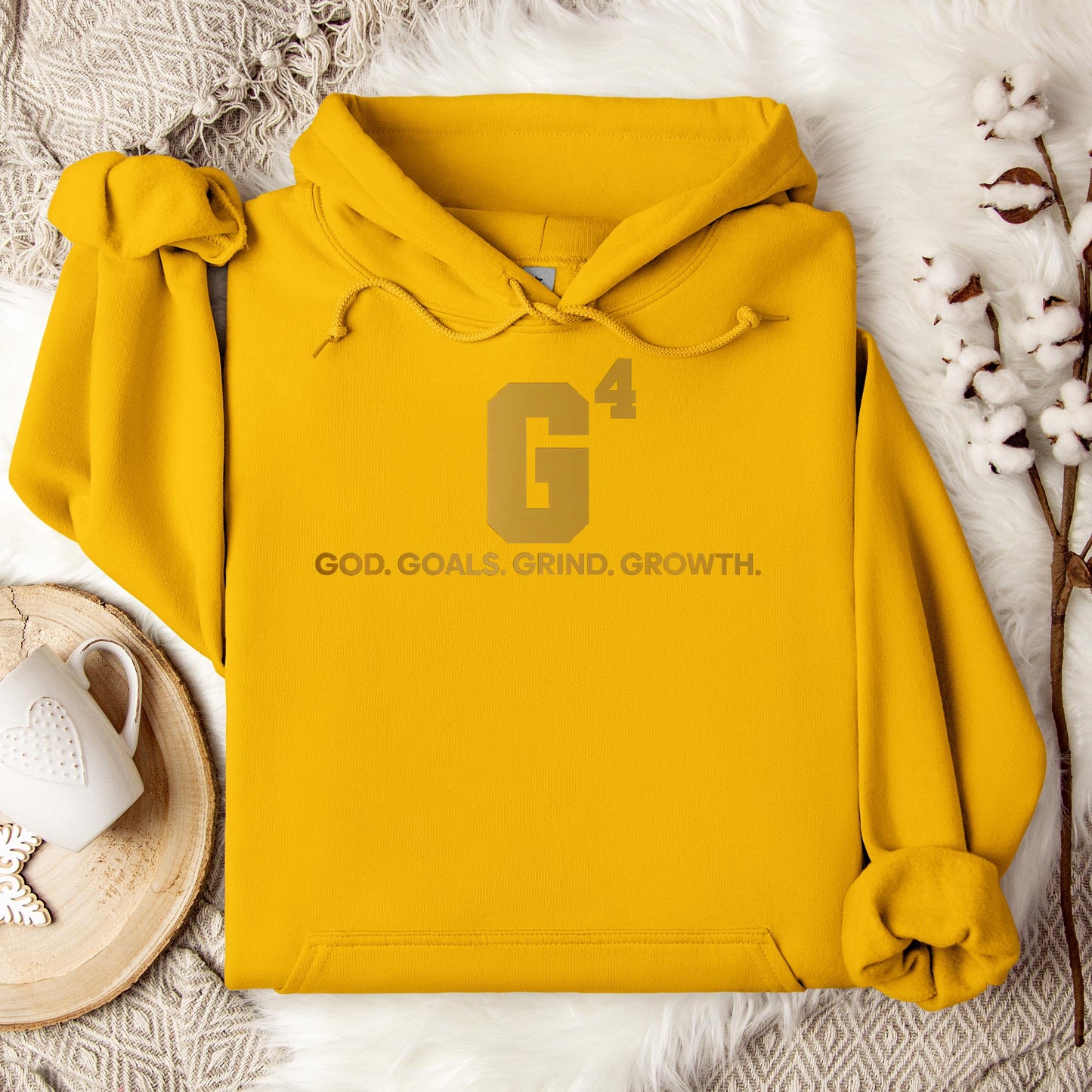 G4 God Goals Grind Growth 04 Hoodie