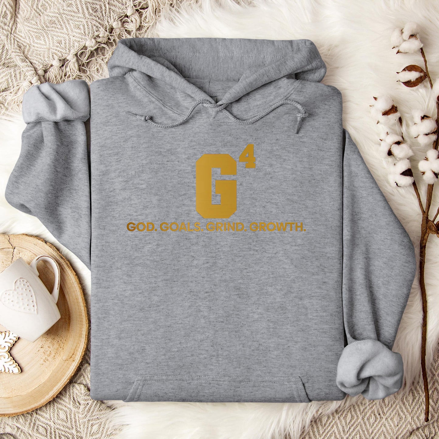 G4 God Goals Grind Growth 04 Hoodie
