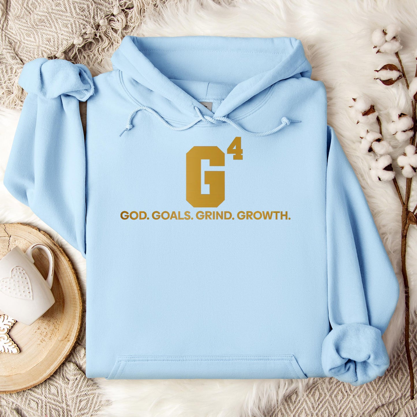 G4 God Goals Grind Growth 04 Hoodie