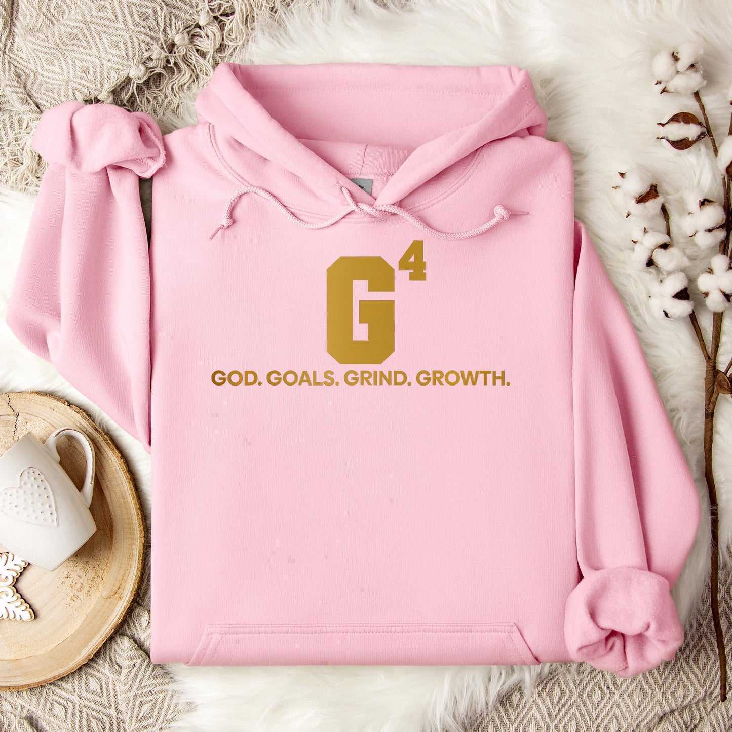 G4 God Goals Grind Growth 04 Hoodie