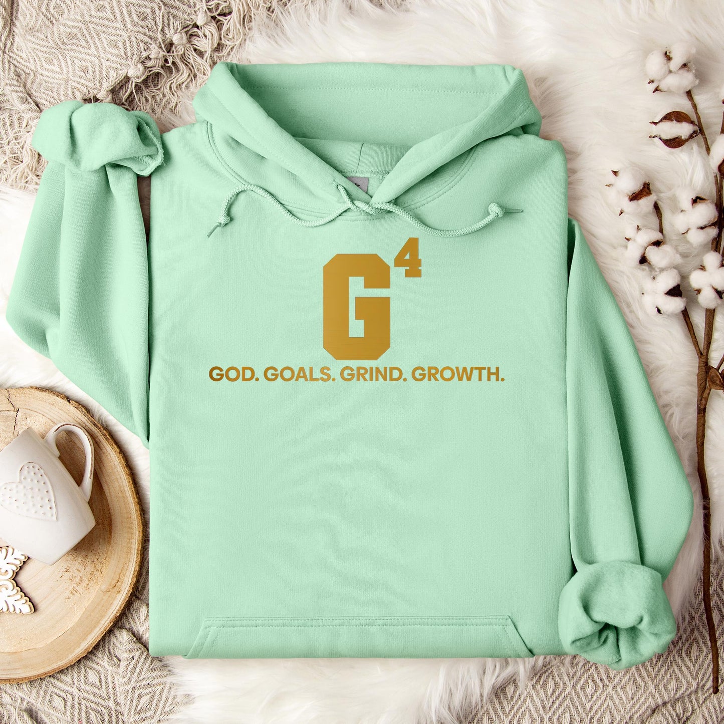 G4 God Goals Grind Growth 04 Hoodie