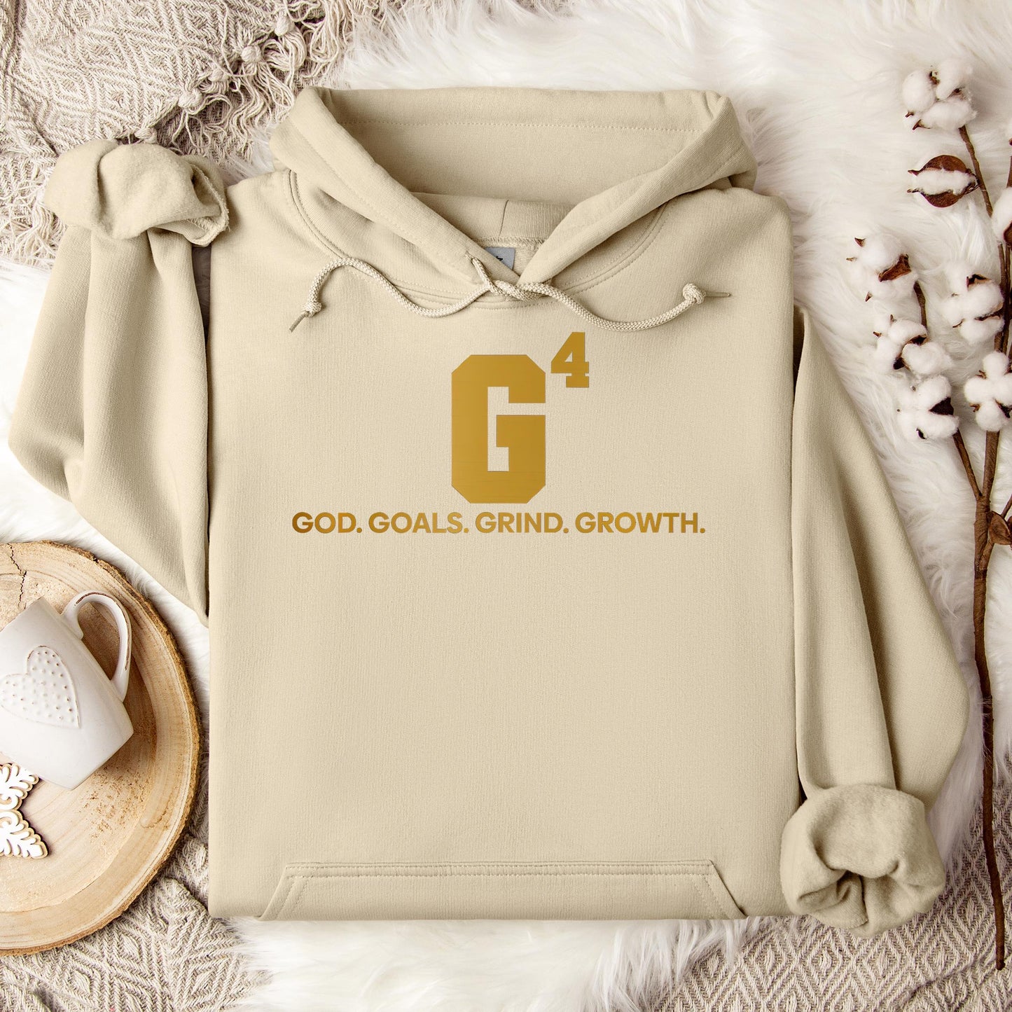 G4 God Goals Grind Growth 04 Hoodie