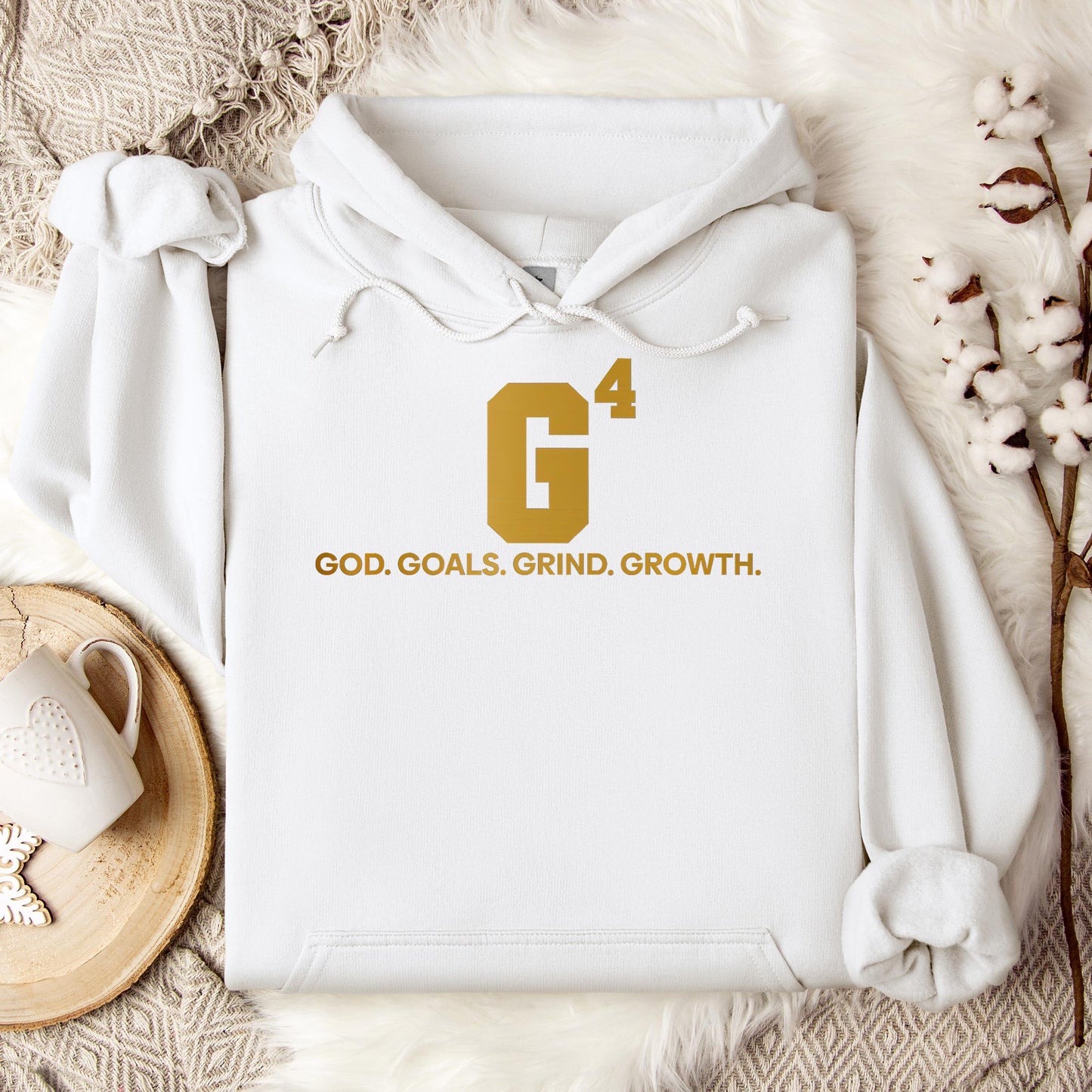 G4 God Goals Grind Growth 04 Hoodie