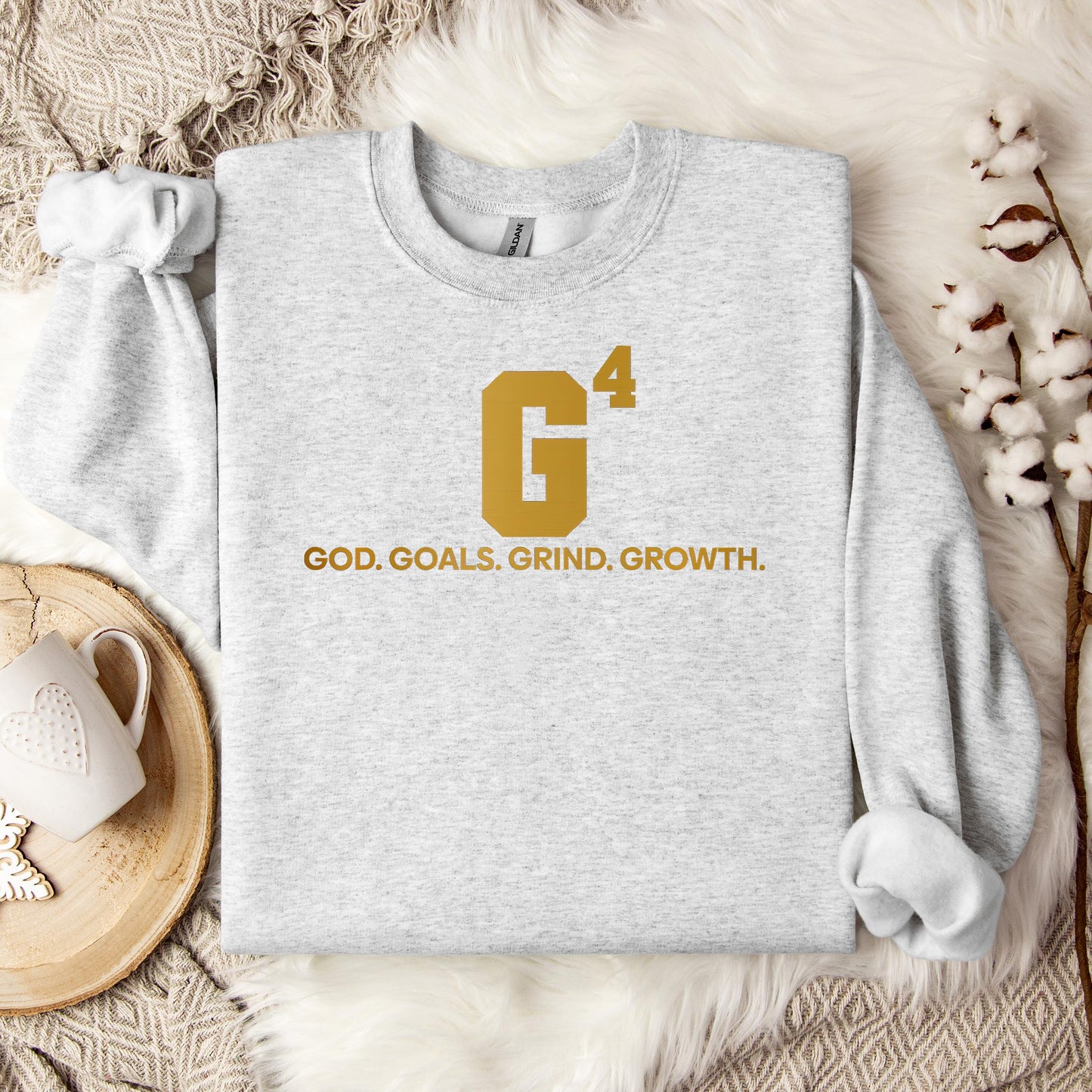 G4 God Goals Grind Growth 04 Sweatshirt
