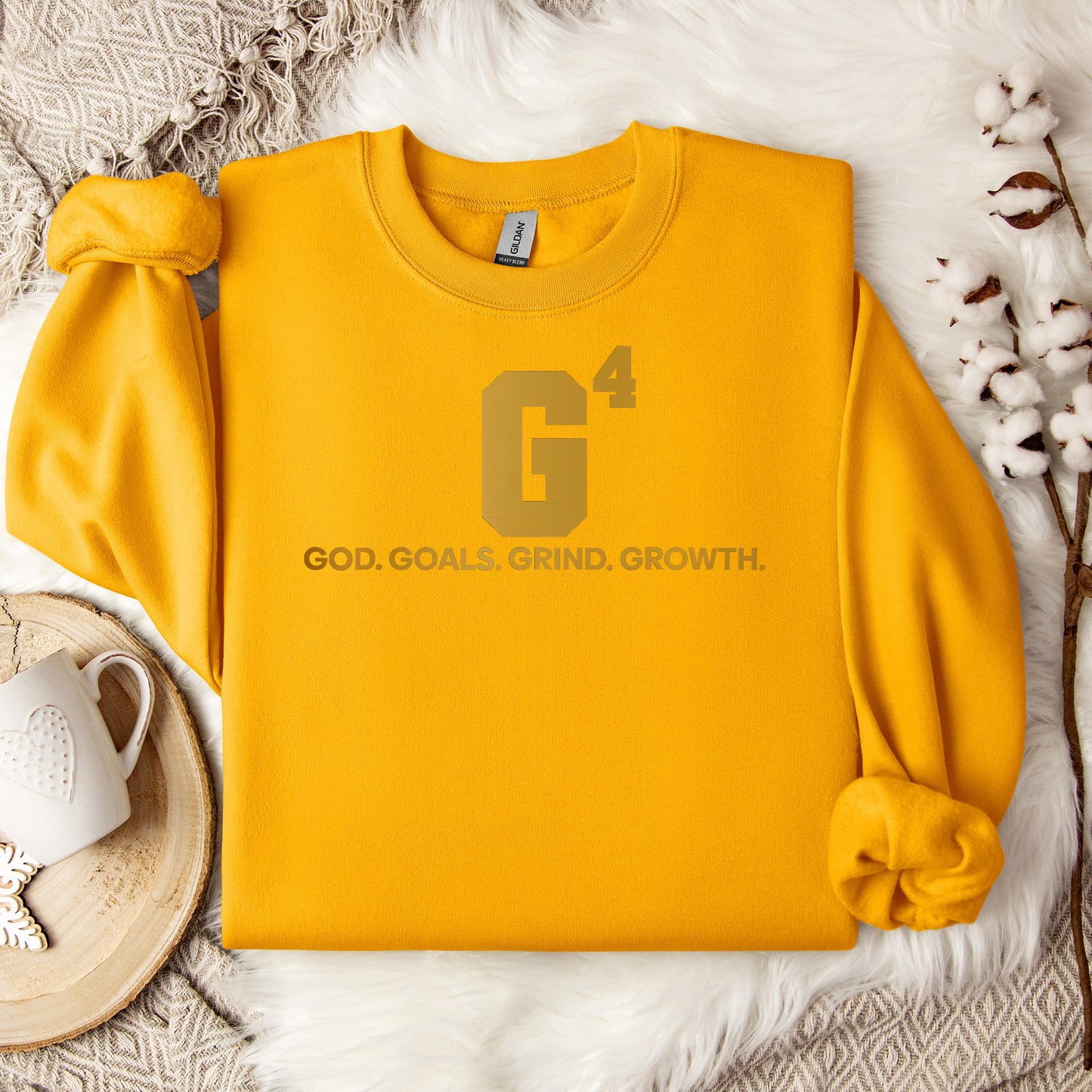 G4 God Goals Grind Growth 04 Sweatshirt
