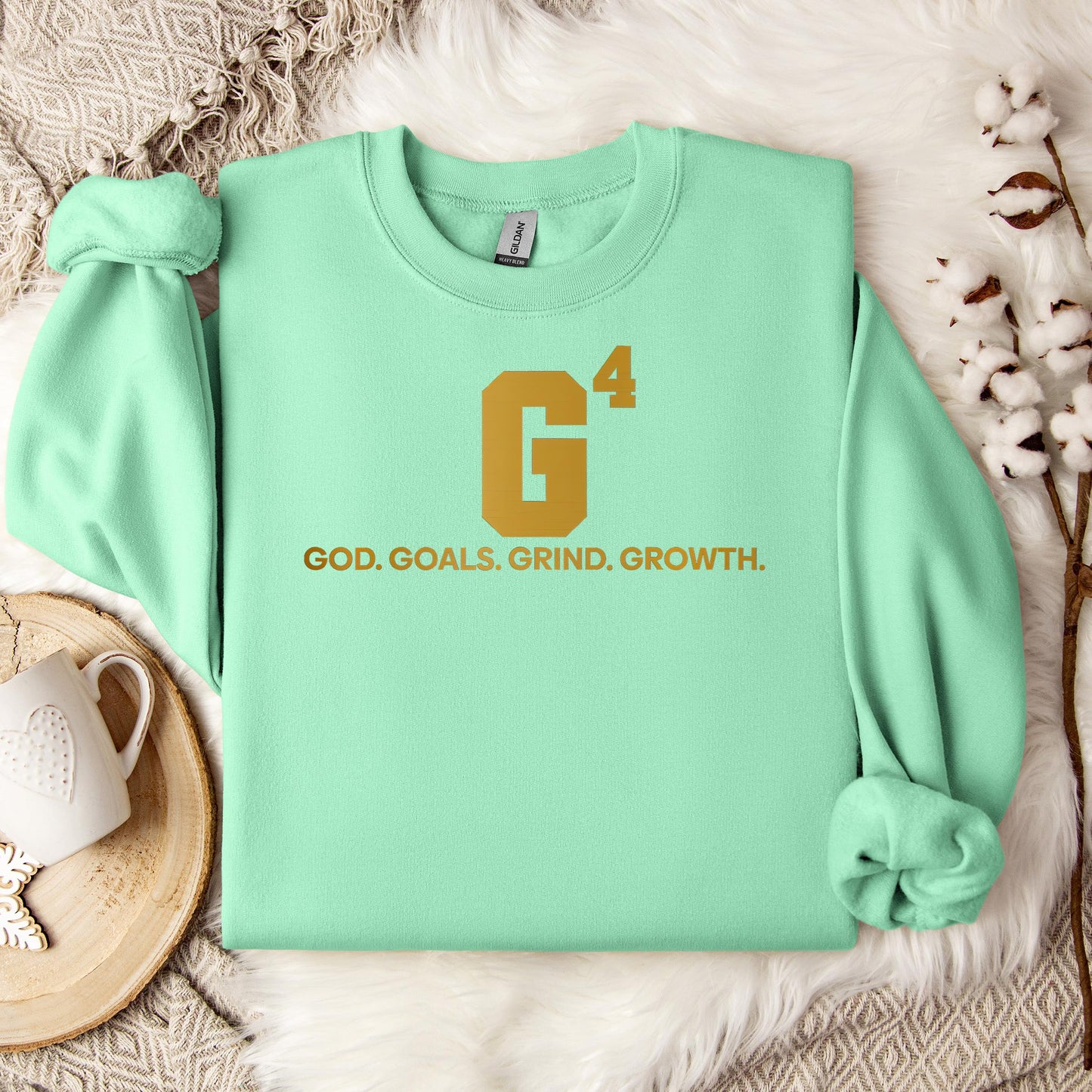 G4 God Goals Grind Growth 04 Sweatshirt