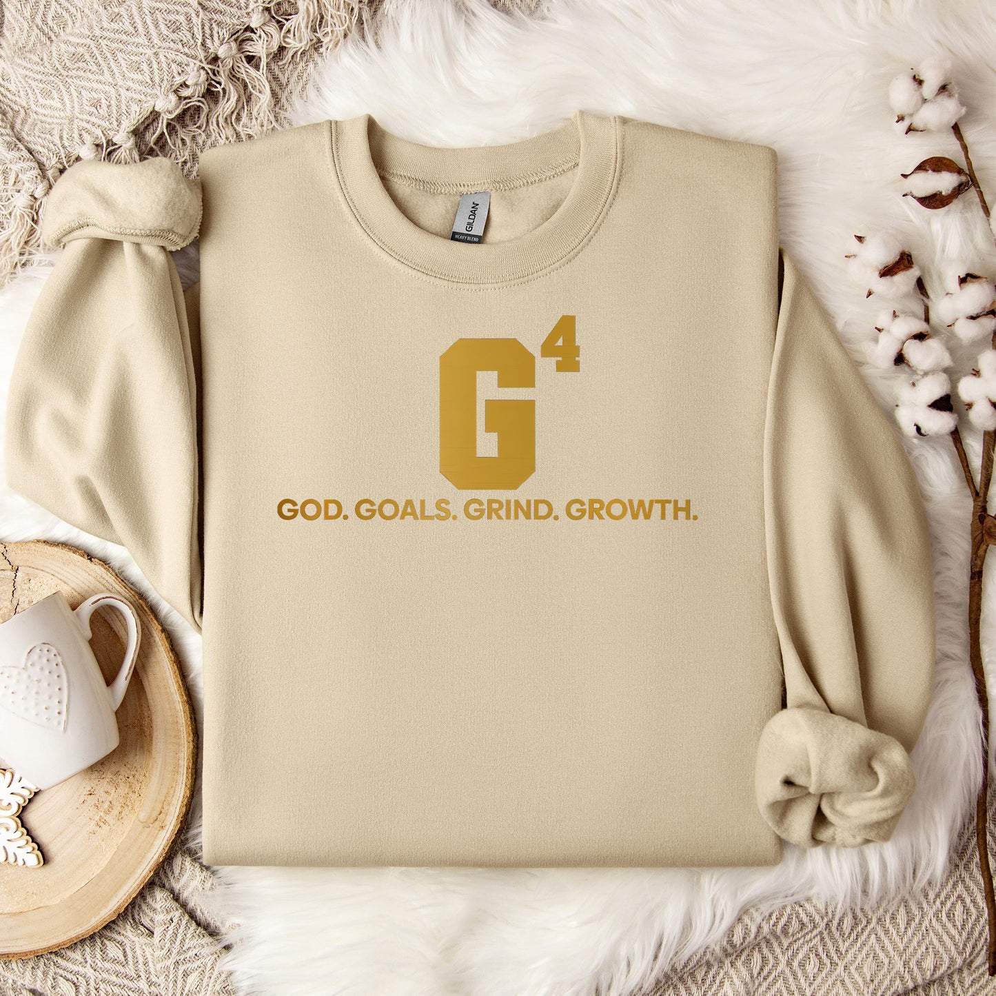 G4 God Goals Grind Growth 04 Sweatshirt