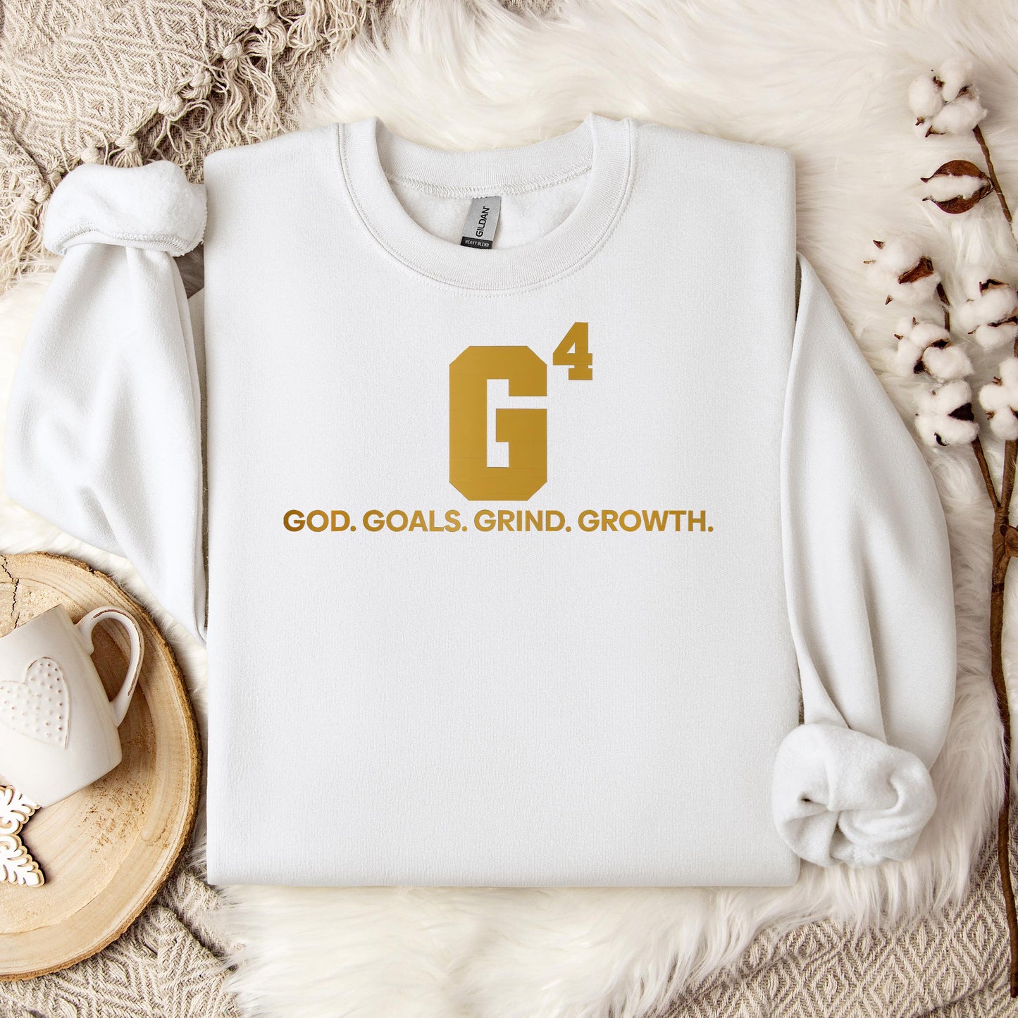 G4 God Goals Grind Growth 04 Sweatshirt