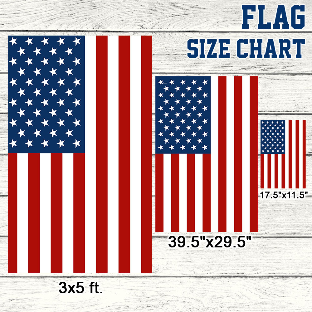 Jesus American Flag Faith Over Fear God Jesus Two-Sided Flag