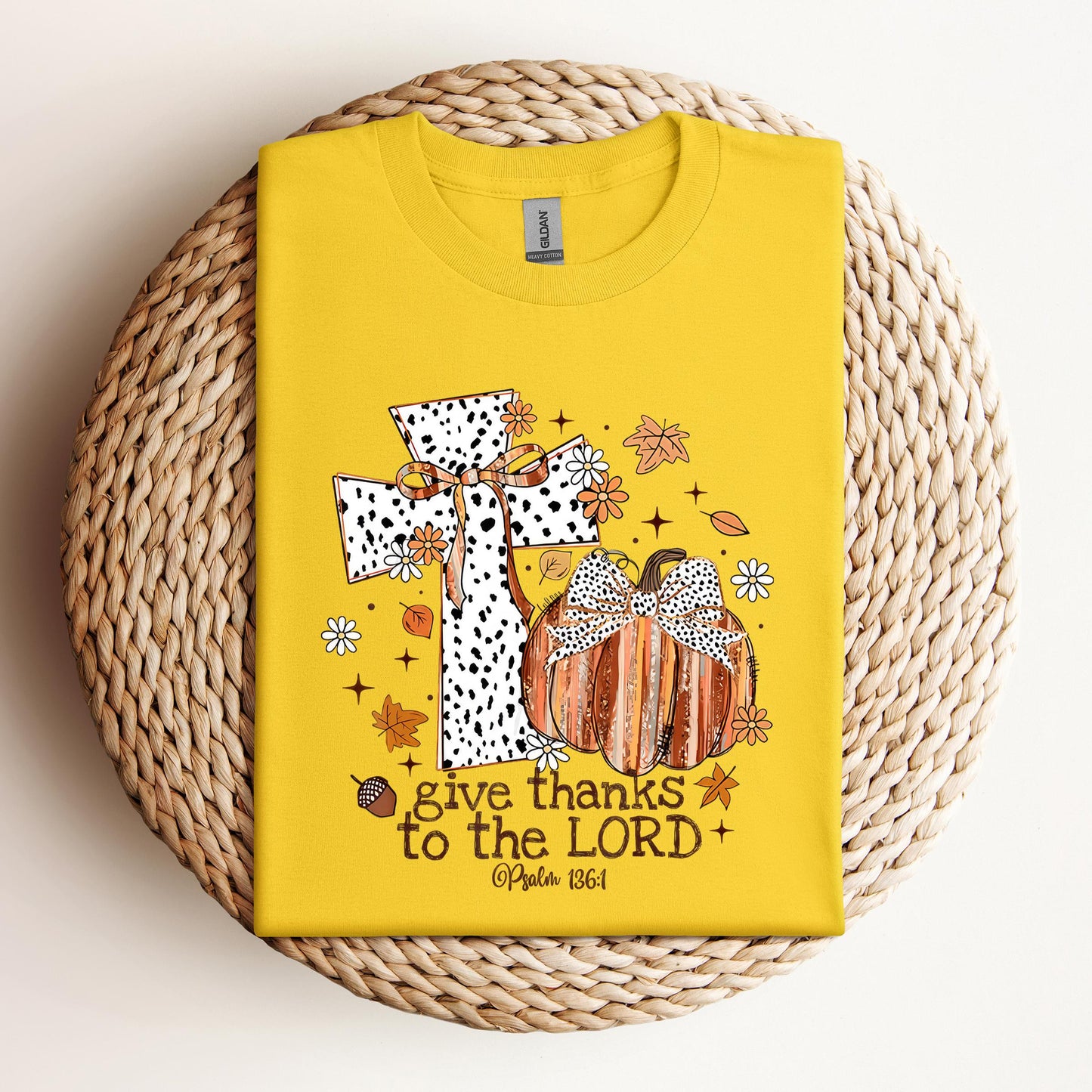 Give Thanks To The Lord Psalm 136.1 01