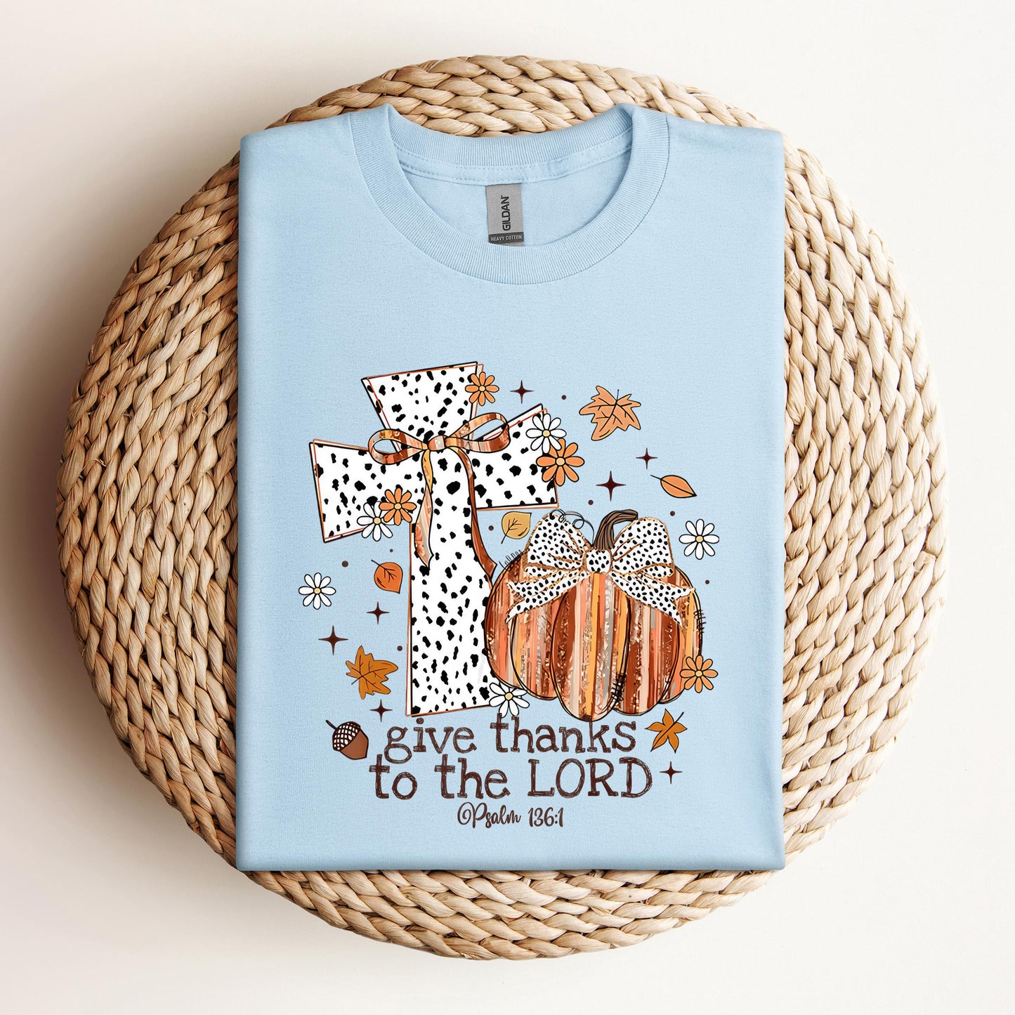 Give Thanks To The Lord Psalm 136.1 01