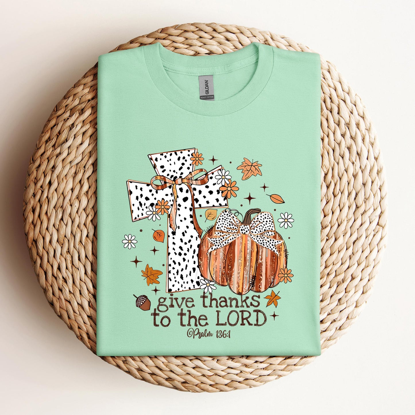 Give Thanks To The Lord Psalm 136.1 01