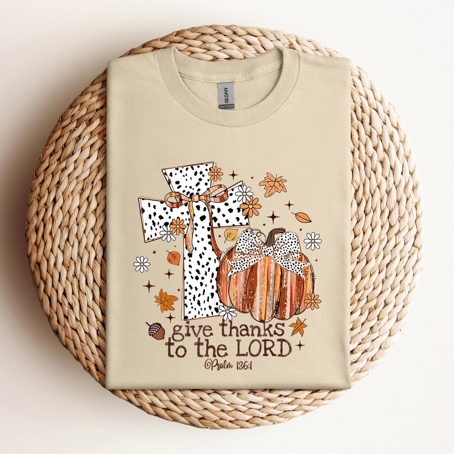 Give Thanks To The Lord Psalm 136.1 01