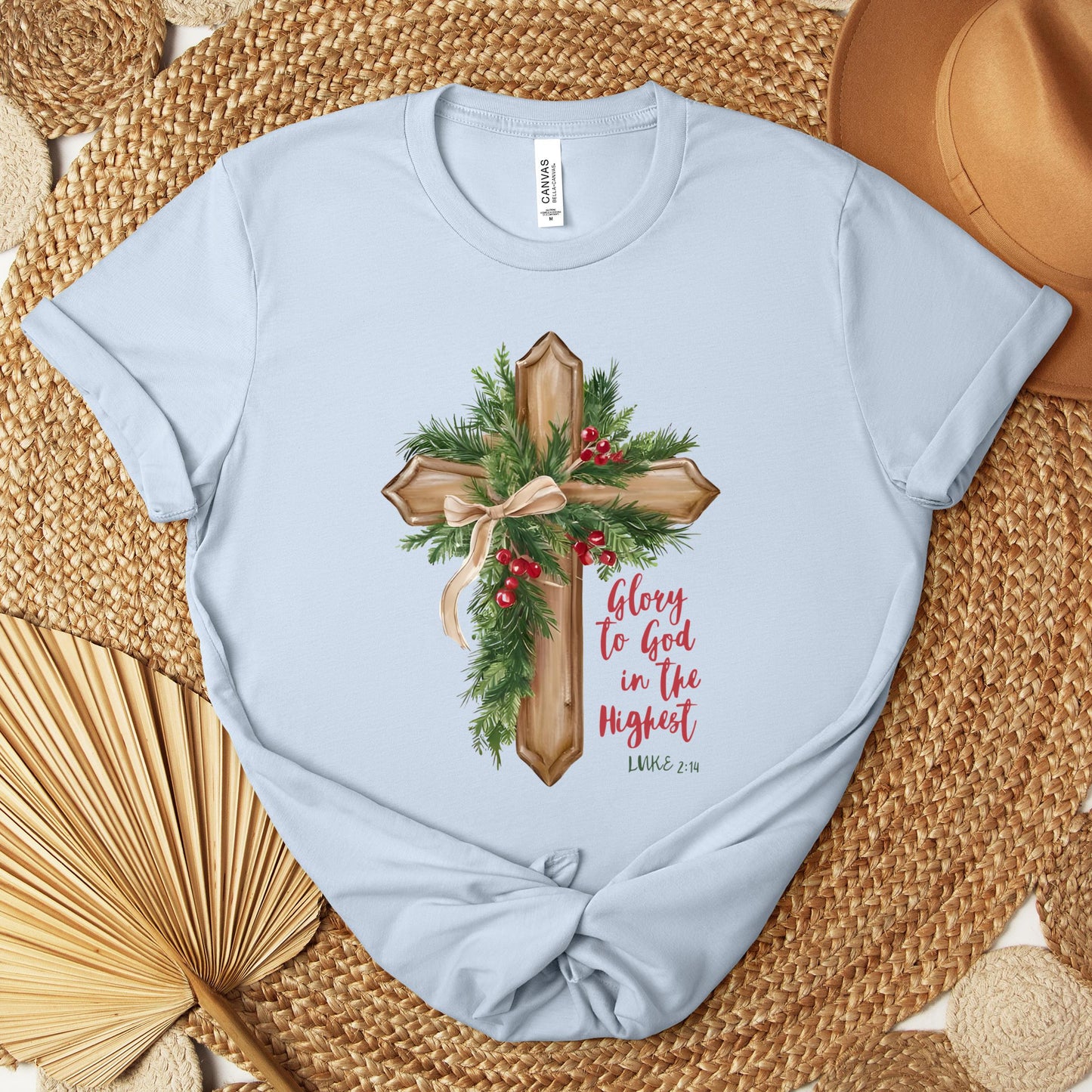Glory To God In The Highest Luke 2.14 02 Premium T-shirt