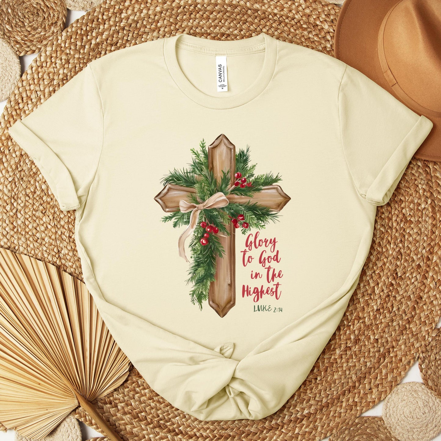 Glory To God In The Highest Luke 2.14 02 Premium T-shirt