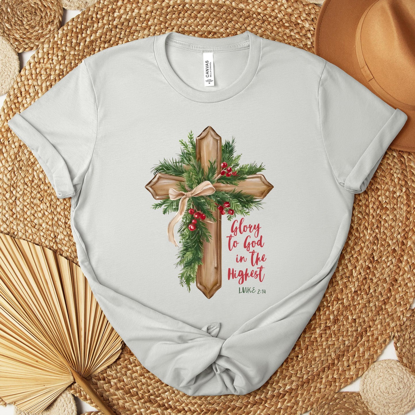 Glory To God In The Highest Luke 2.14 02 Premium T-shirt
