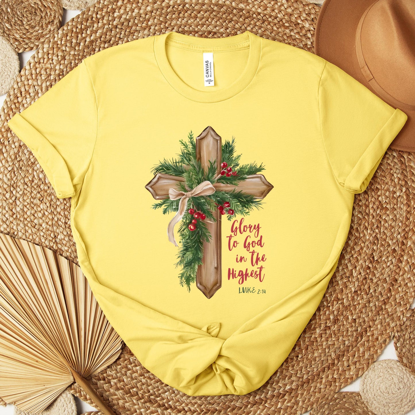 Glory To God In The Highest Luke 2.14 02 Premium T-shirt