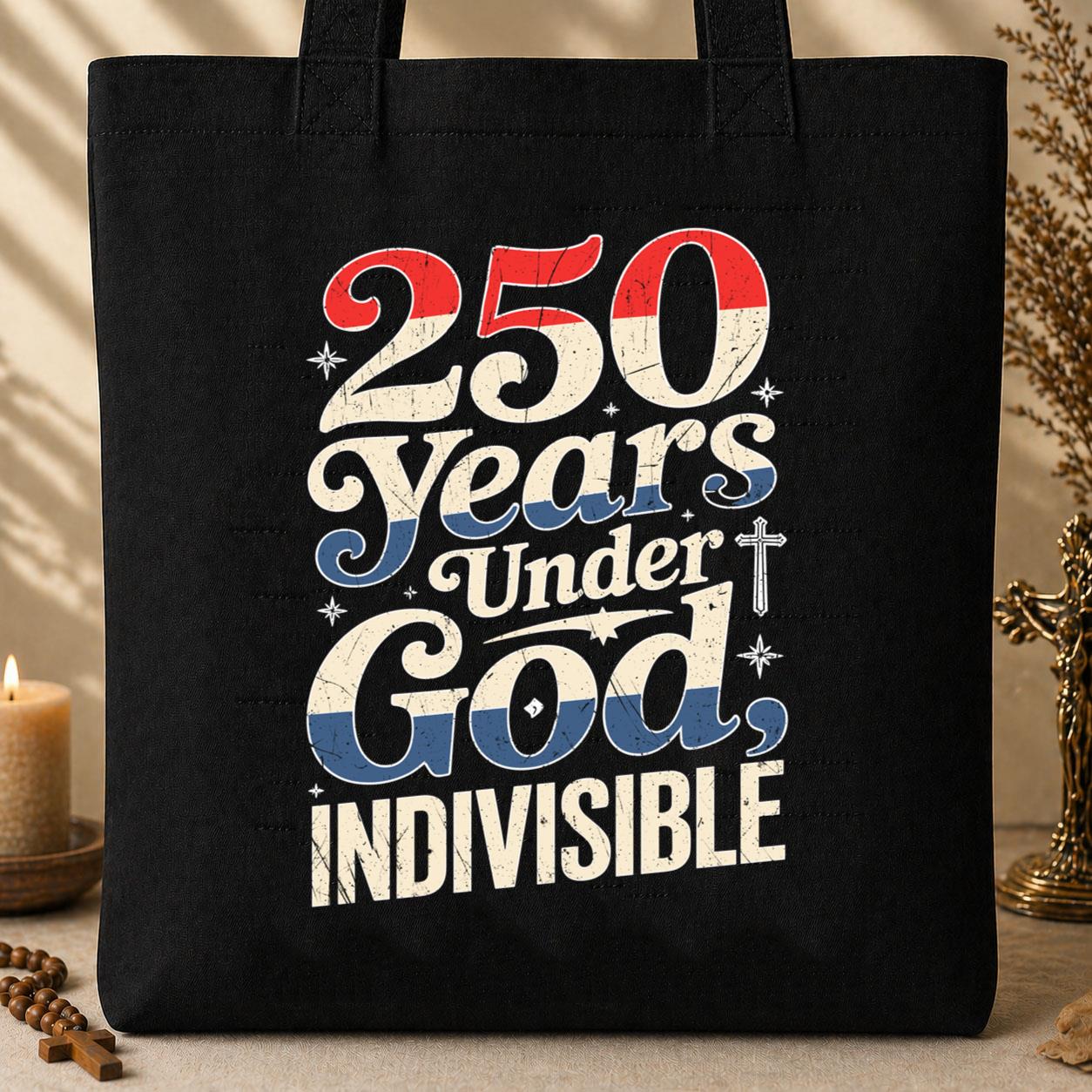 God Bless America 250 Years 06 Tote Bag