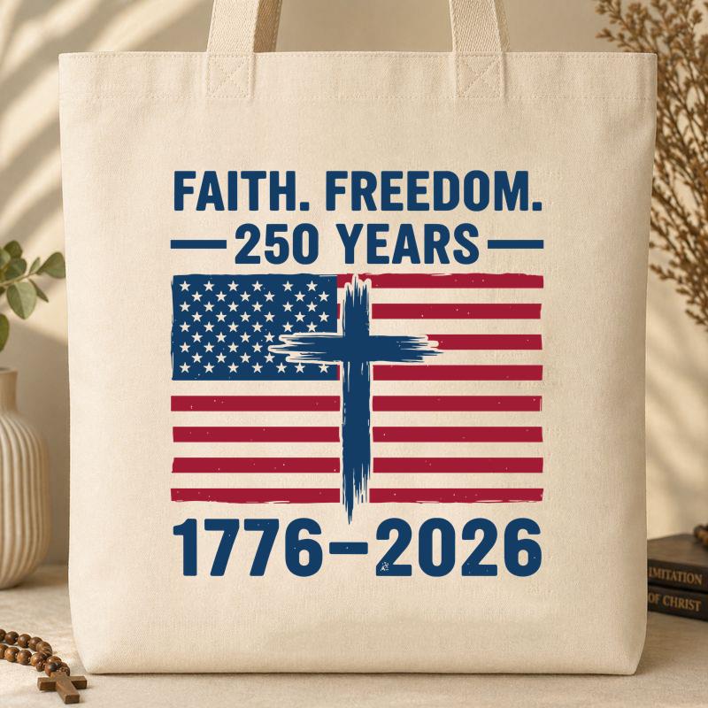 God Bless America 250 Years 11 Tote Bag