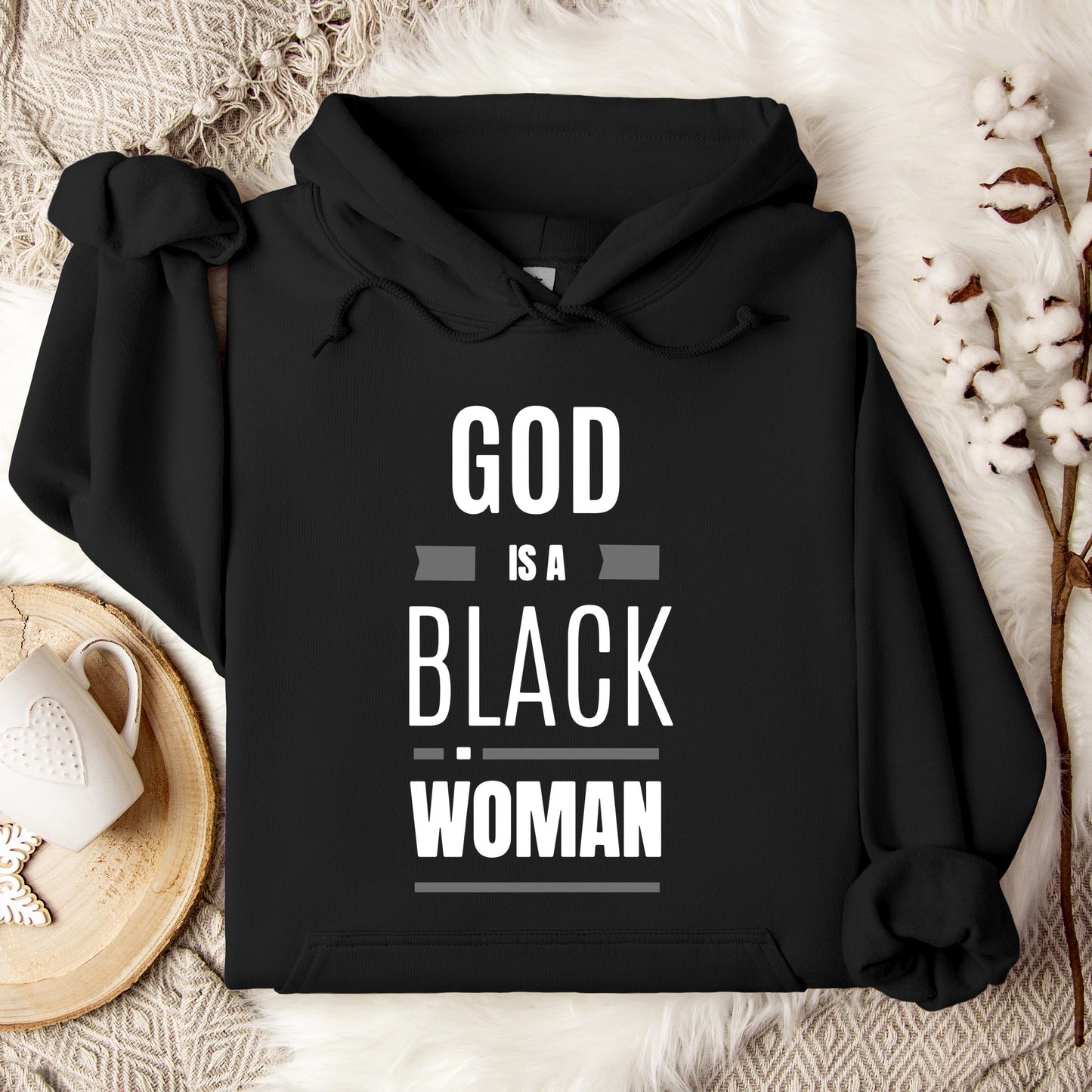 God Is A Black Woman Hoodie
