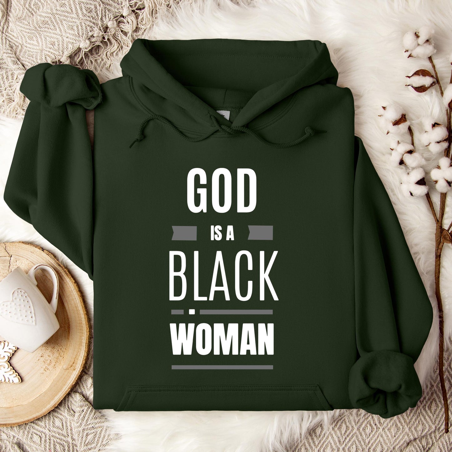 God Is A Black Woman Hoodie