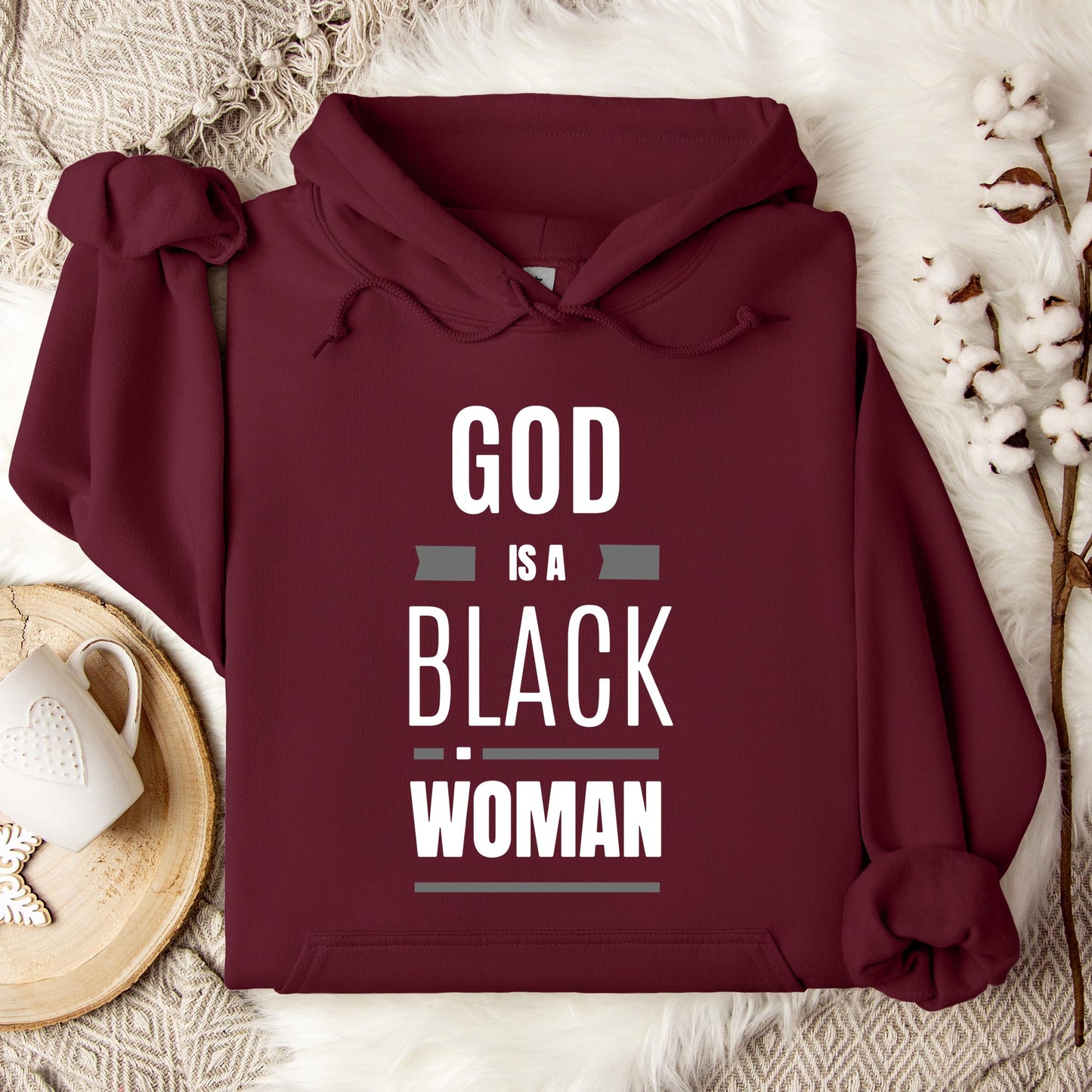 God Is A Black Woman Hoodie