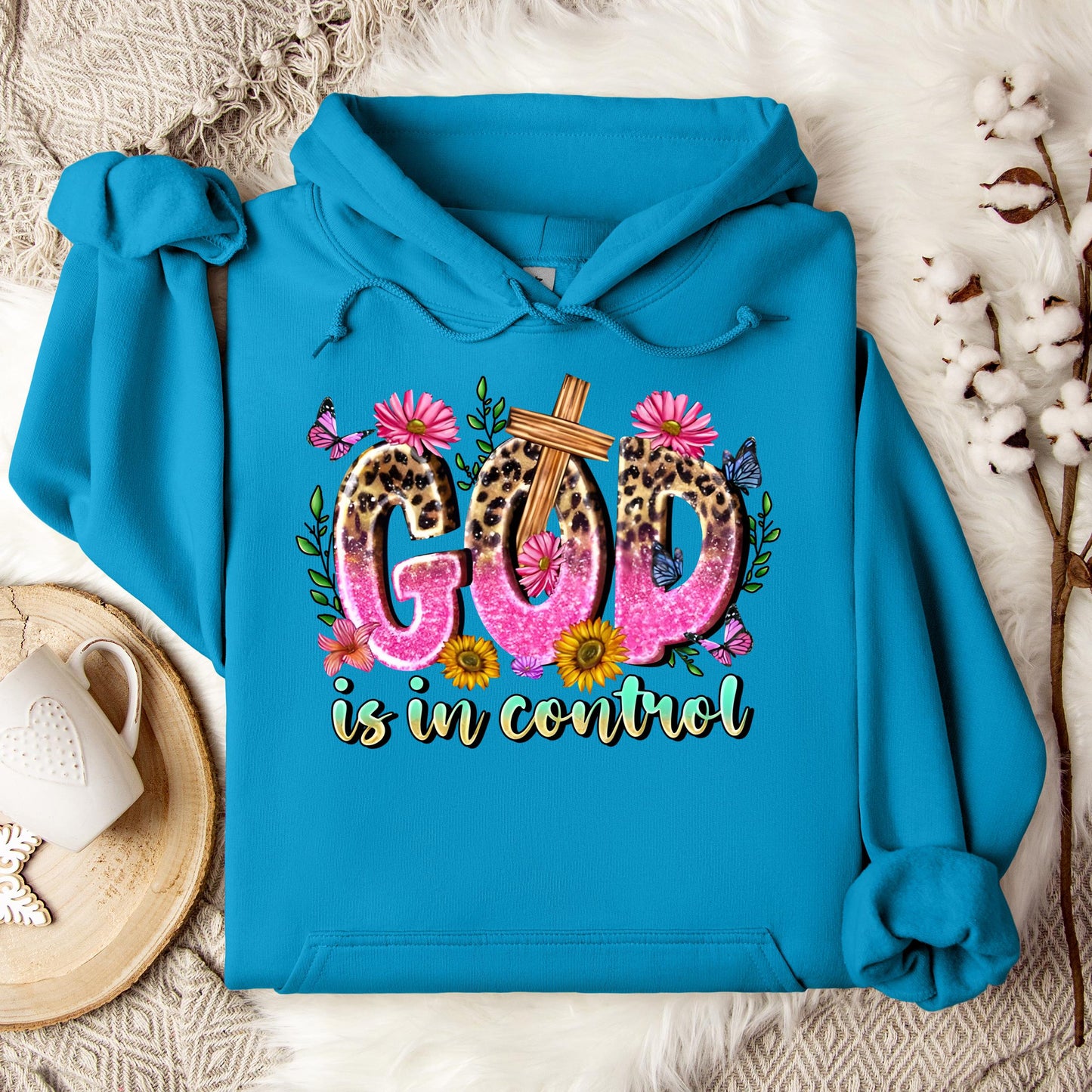 God Is In Control Hoodie