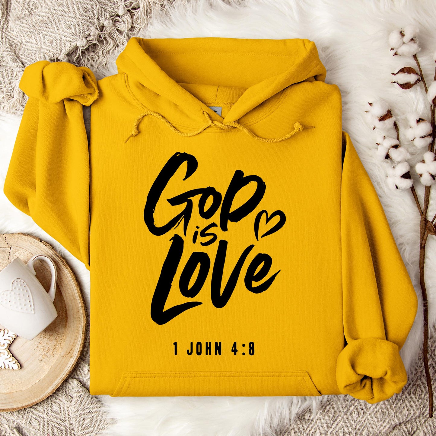 God Is Love 1 John 4.8 Hoodie