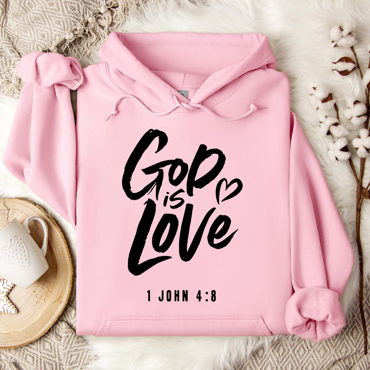 God Is Love 1 John 4.8 Hoodie