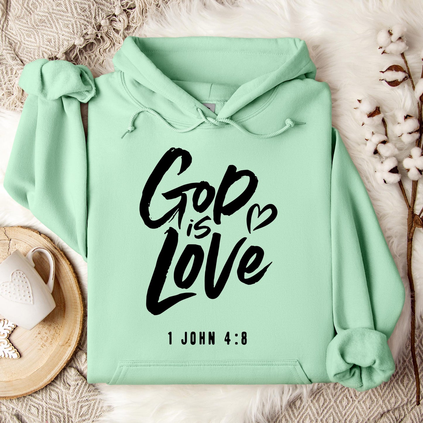 God Is Love 1 John 4.8 Hoodie