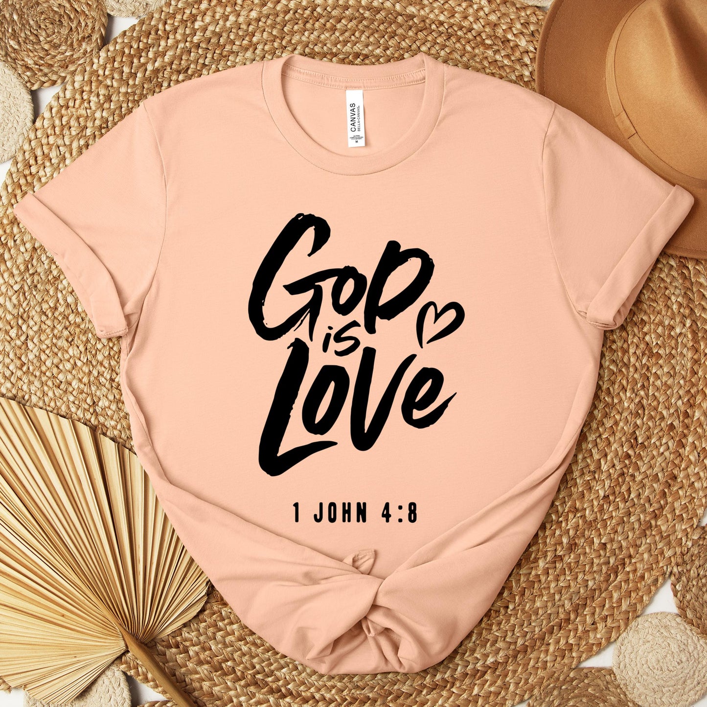 God Is Love 1 John 4.8 Premium T-shirt