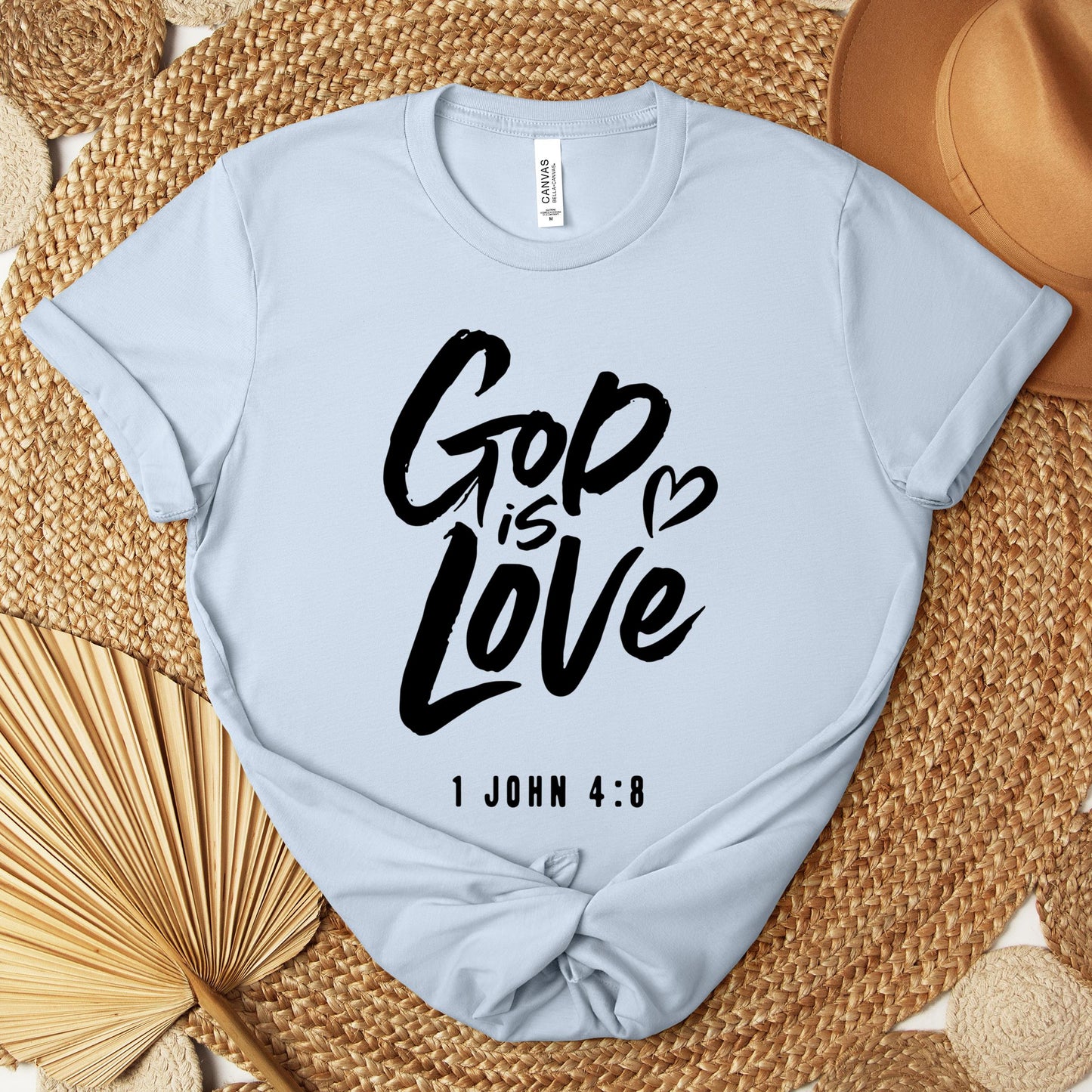 God Is Love 1 John 4.8 Premium T-shirt