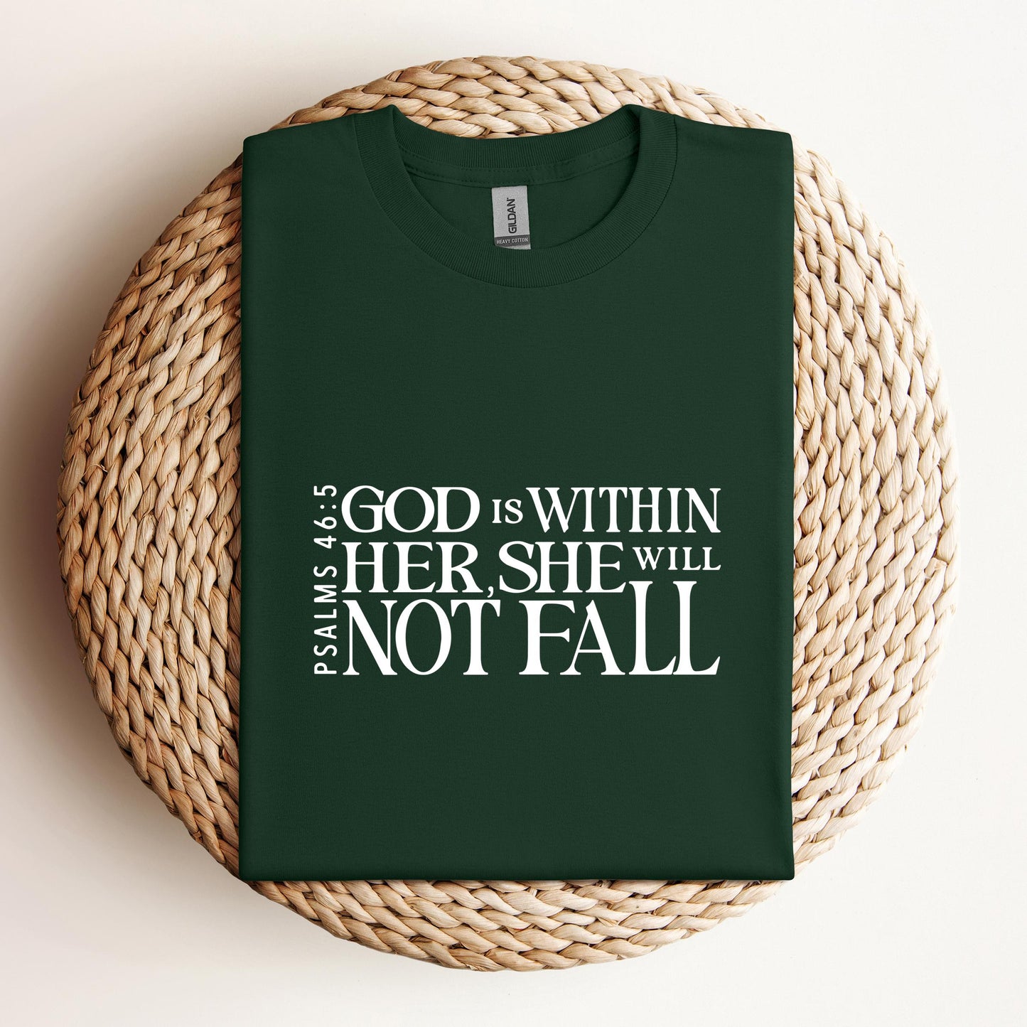 God Is Within Her She Will Not Fall Psalms 46.5