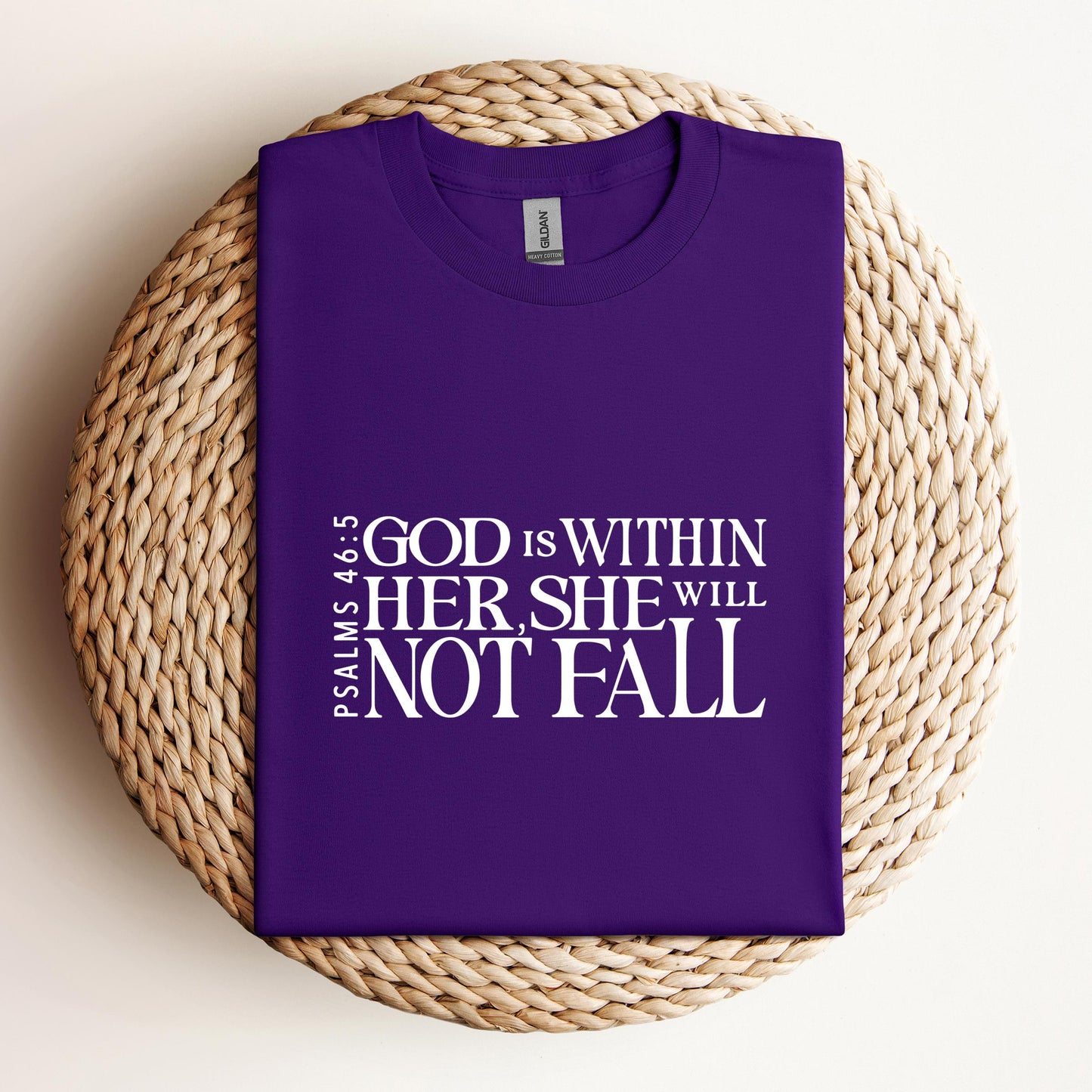 God Is Within Her She Will Not Fall Psalms 46.5