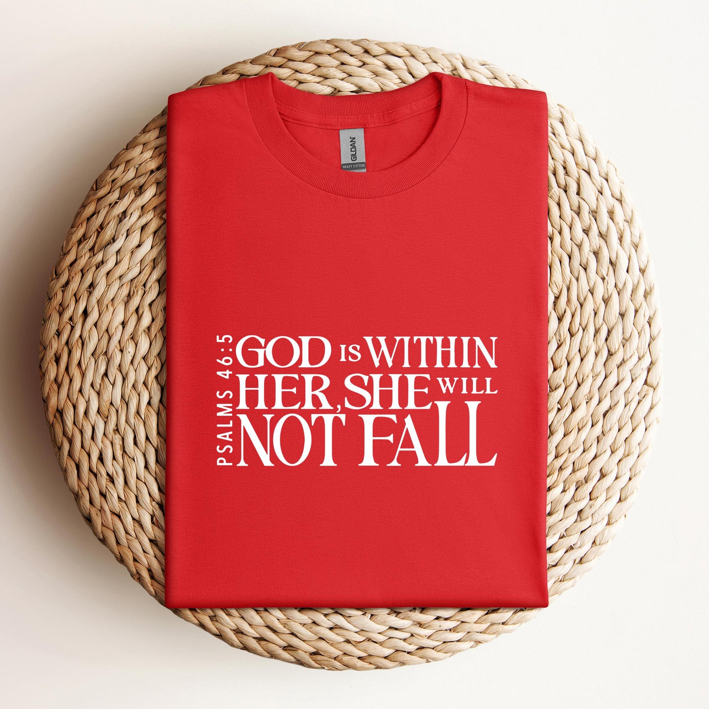 God Is Within Her She Will Not Fall Psalms 46.5