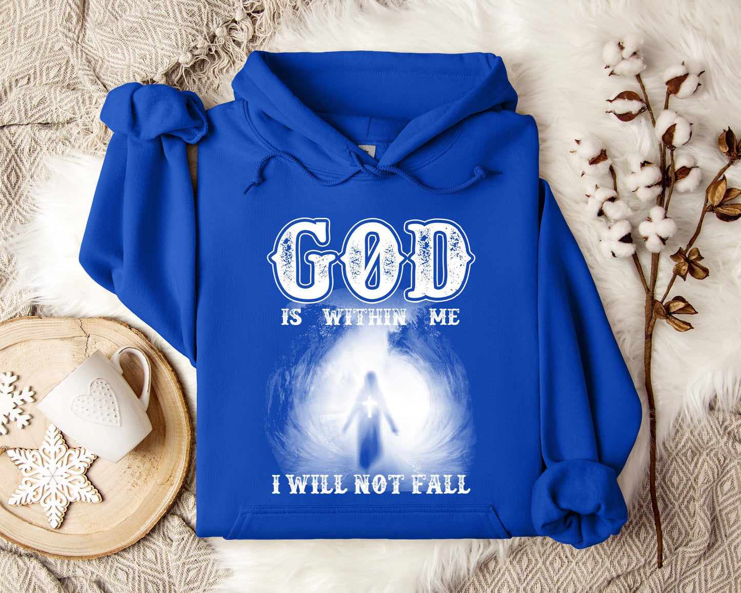 God Is Within Me I Will Not Fall Hoodie