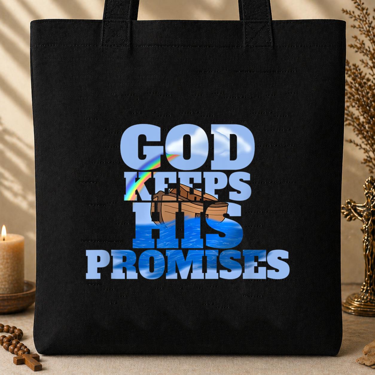 God Keeps His Promises 01 Tote Bag