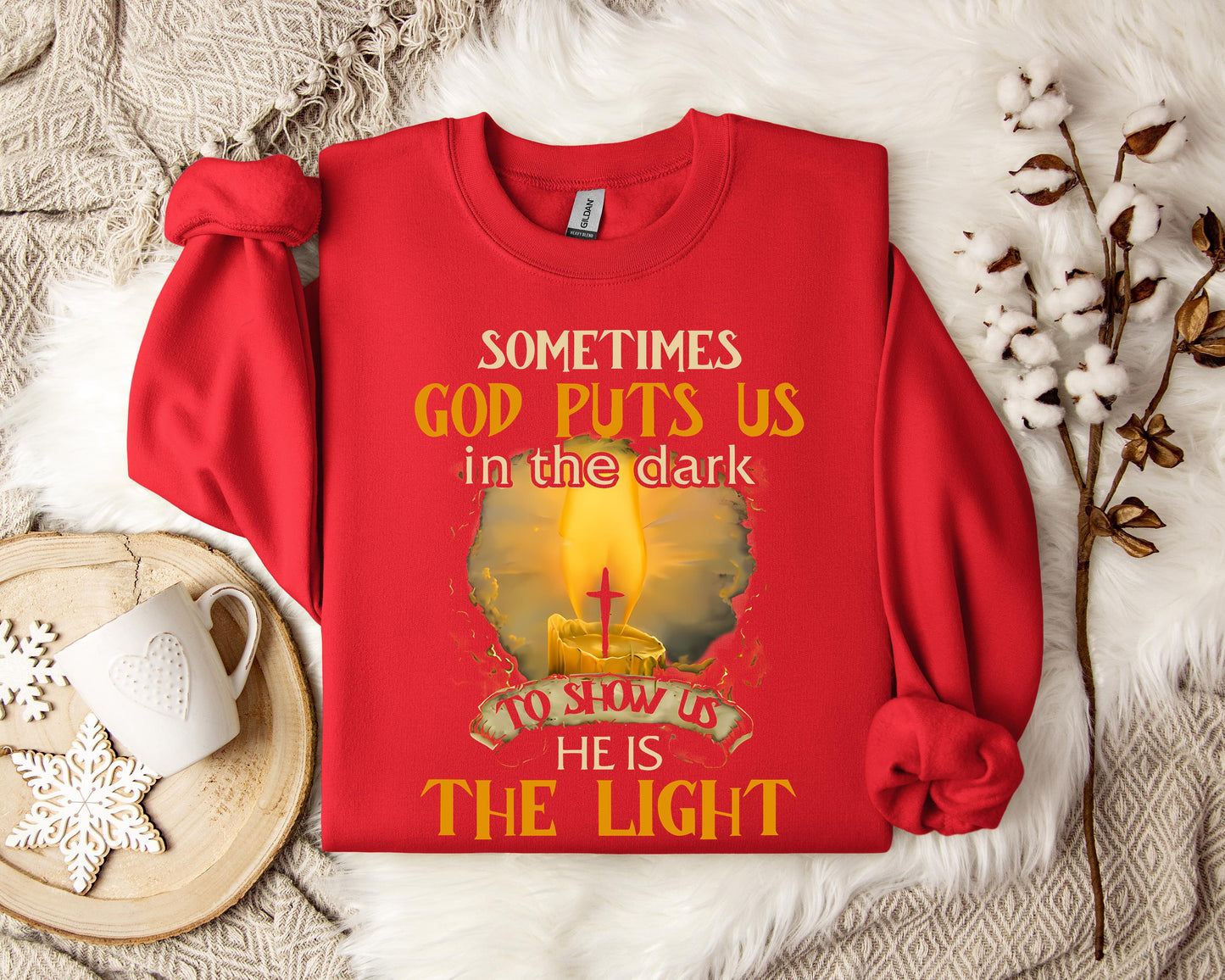 God Put Us Sweatshirt