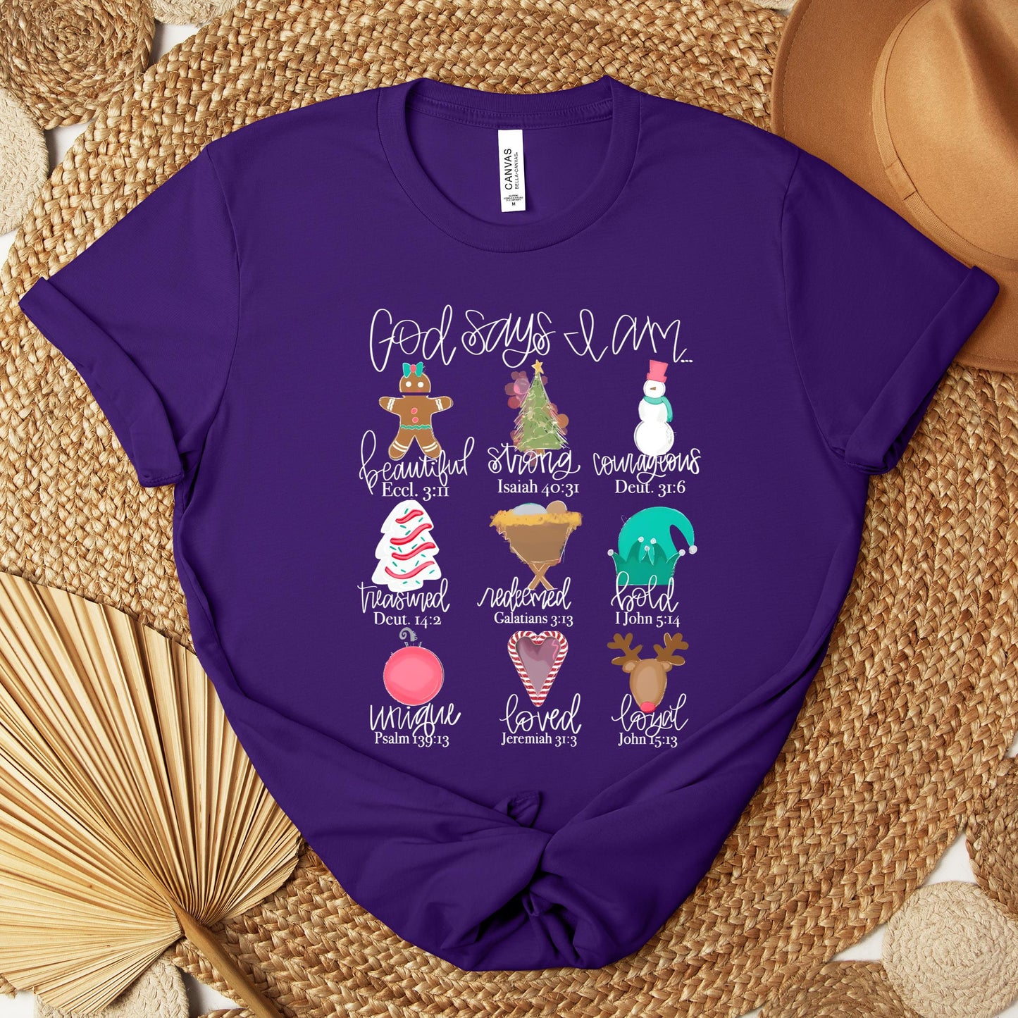 God Says I Am Christmas 02 Premium T-shirt