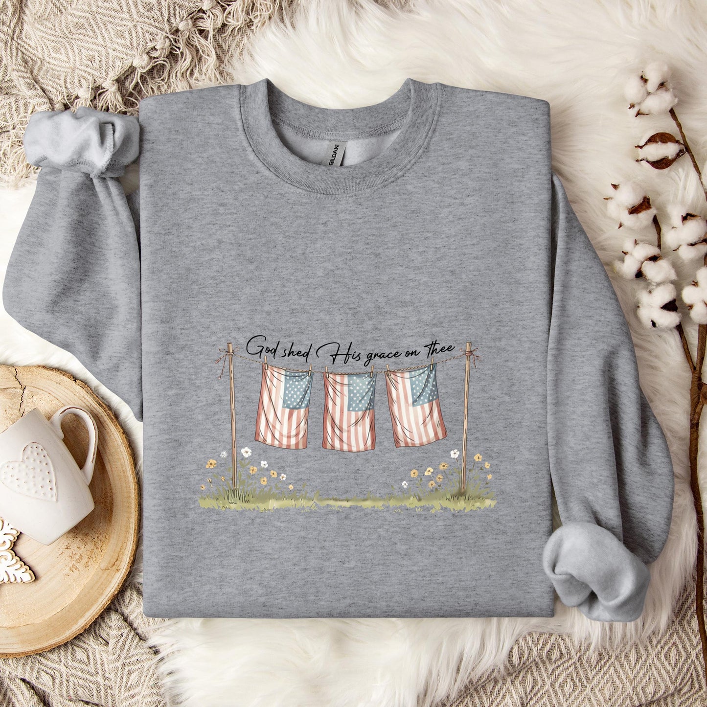 God Shed His Grace On Thee Sweatshirt