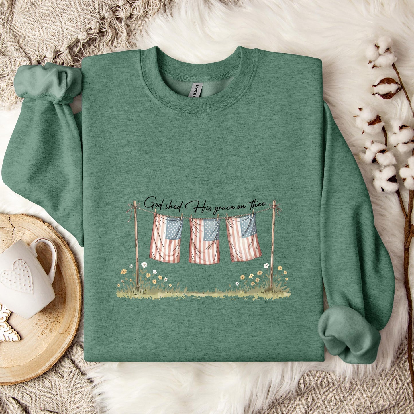 God Shed His Grace On Thee Sweatshirt
